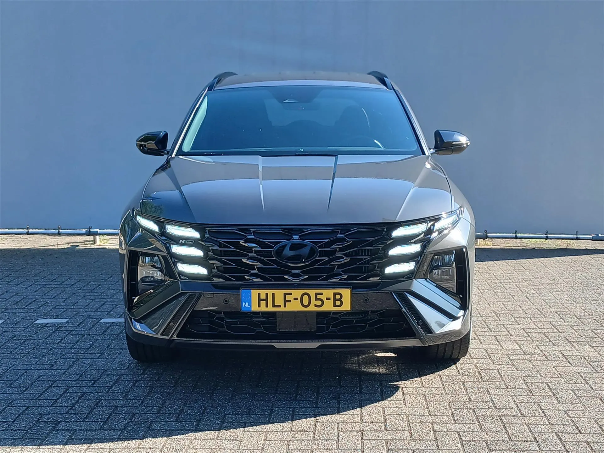 Hyundai Tucson met kenteken HLF-05-B – achteraanzicht