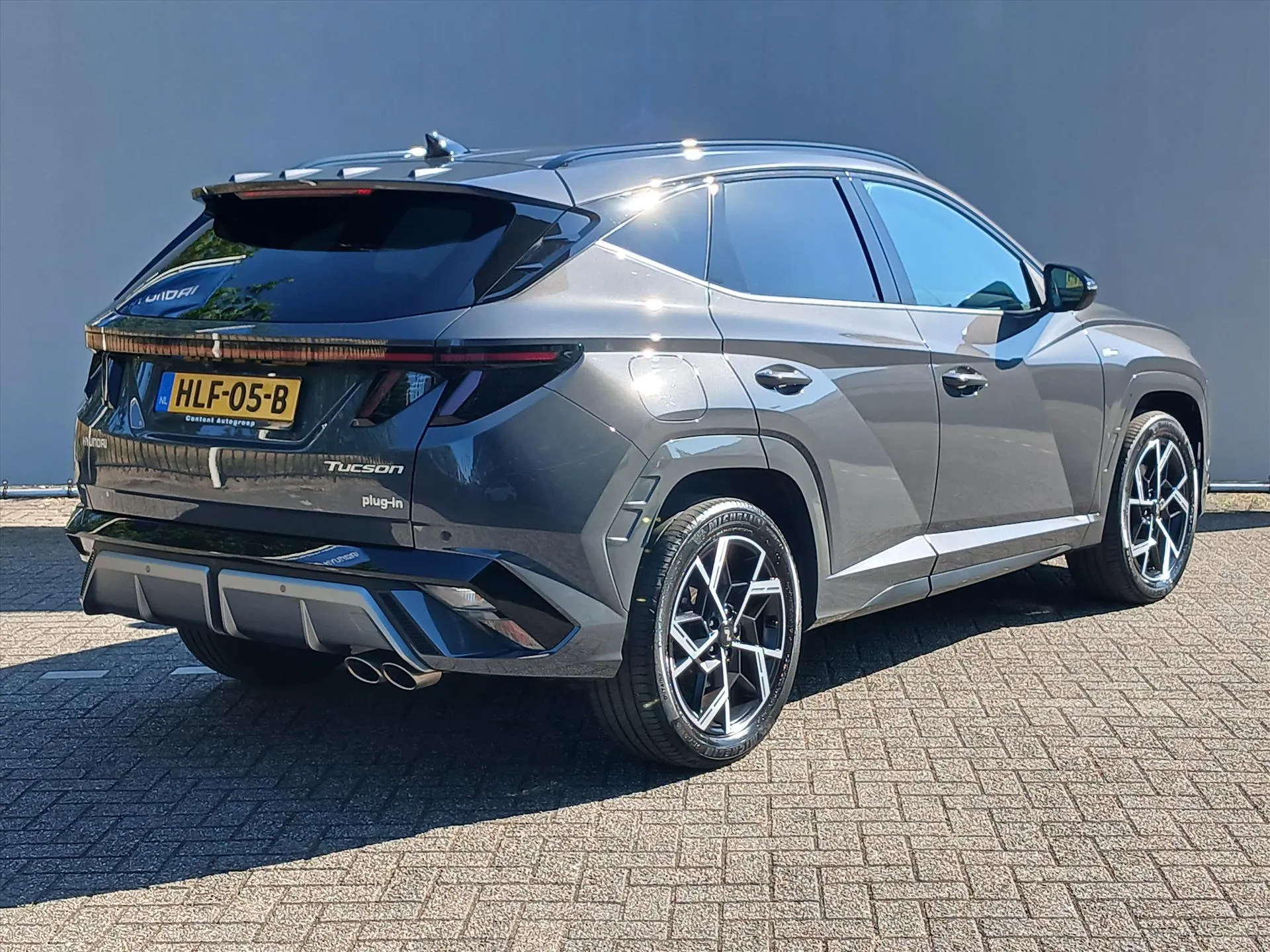 Hyundai Tucson met kenteken HLF-05-B – detailfoto