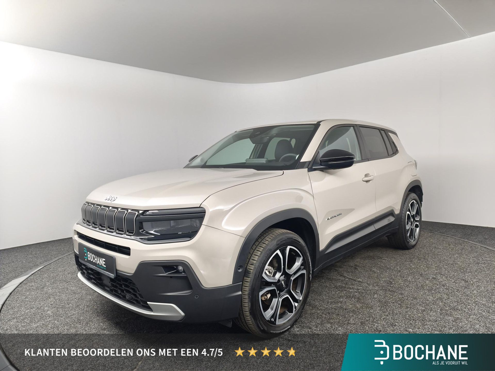 Jeep Avenger met kenteken KPN-57-V – vooraanzicht