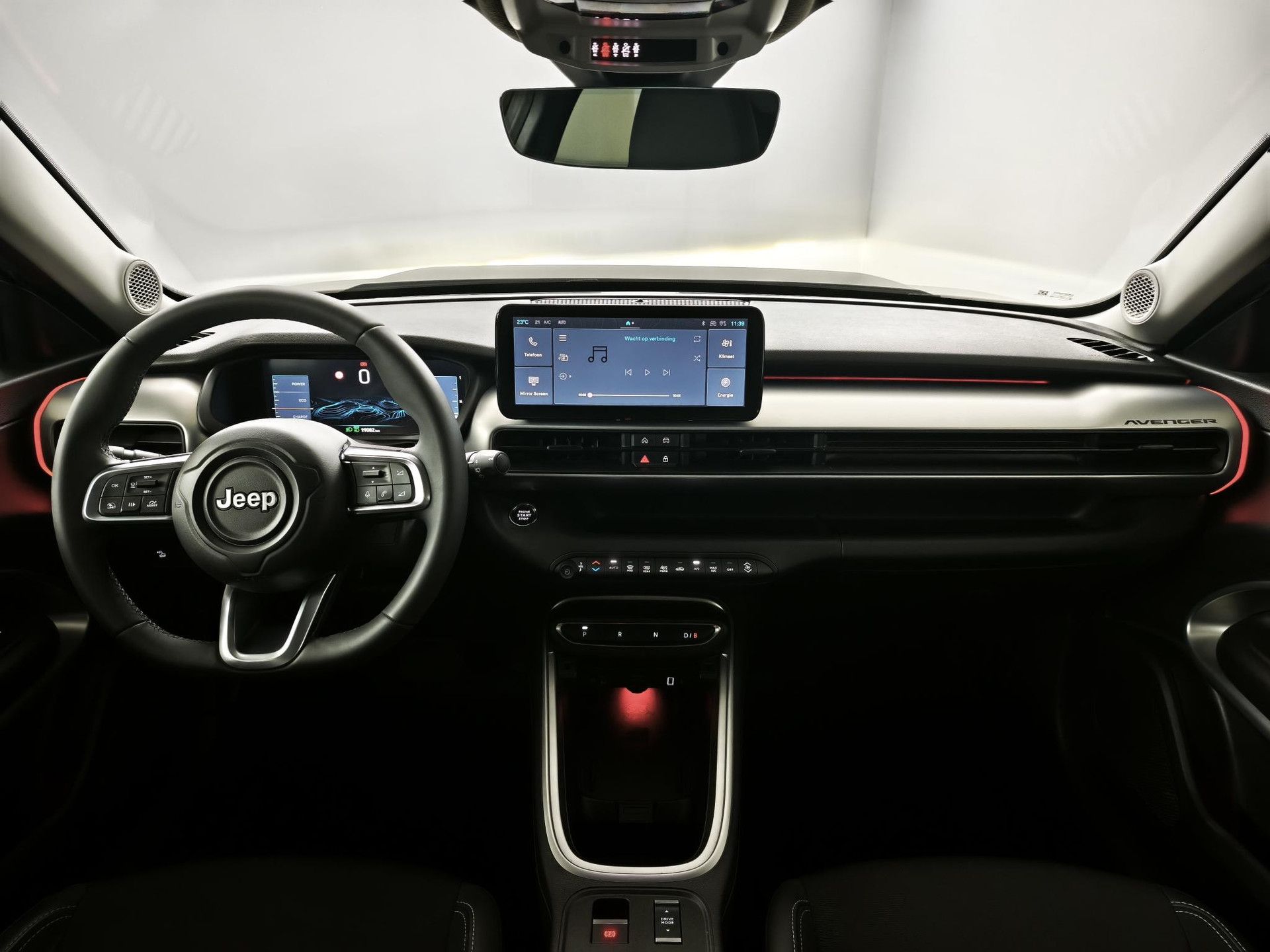 Jeep Avenger met kenteken KPV-41-D – interieur