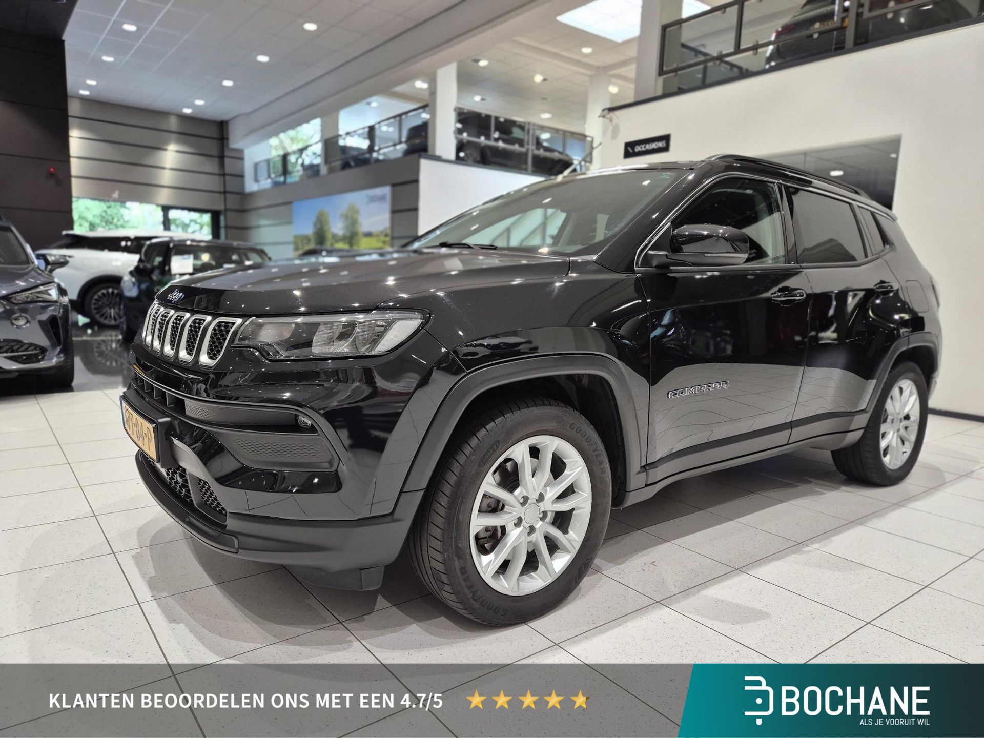 Jeep Compass met kenteken GPT-84-P – vooraanzicht