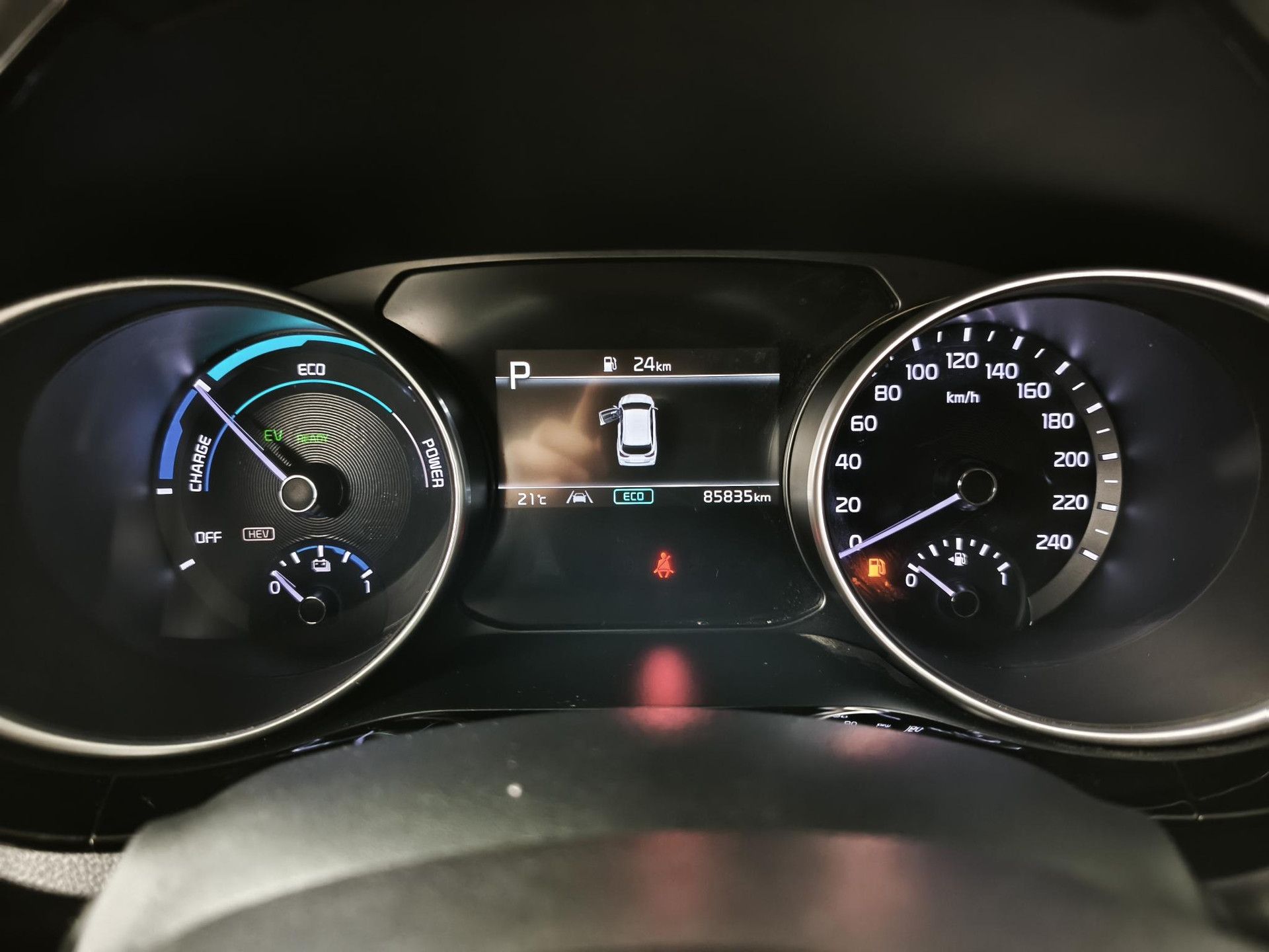 Kia CeedSportswagon met kenteken KLX-41-T – dashboard