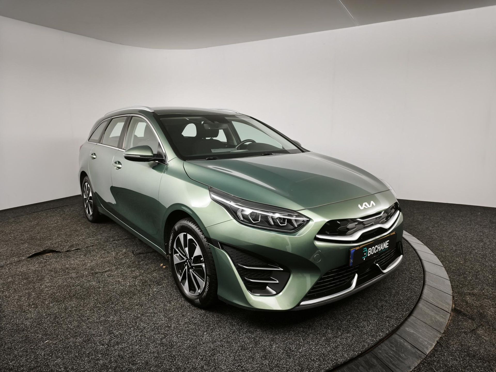 Kia CeedSportswagon met kenteken KLX-41-T – detailfoto
