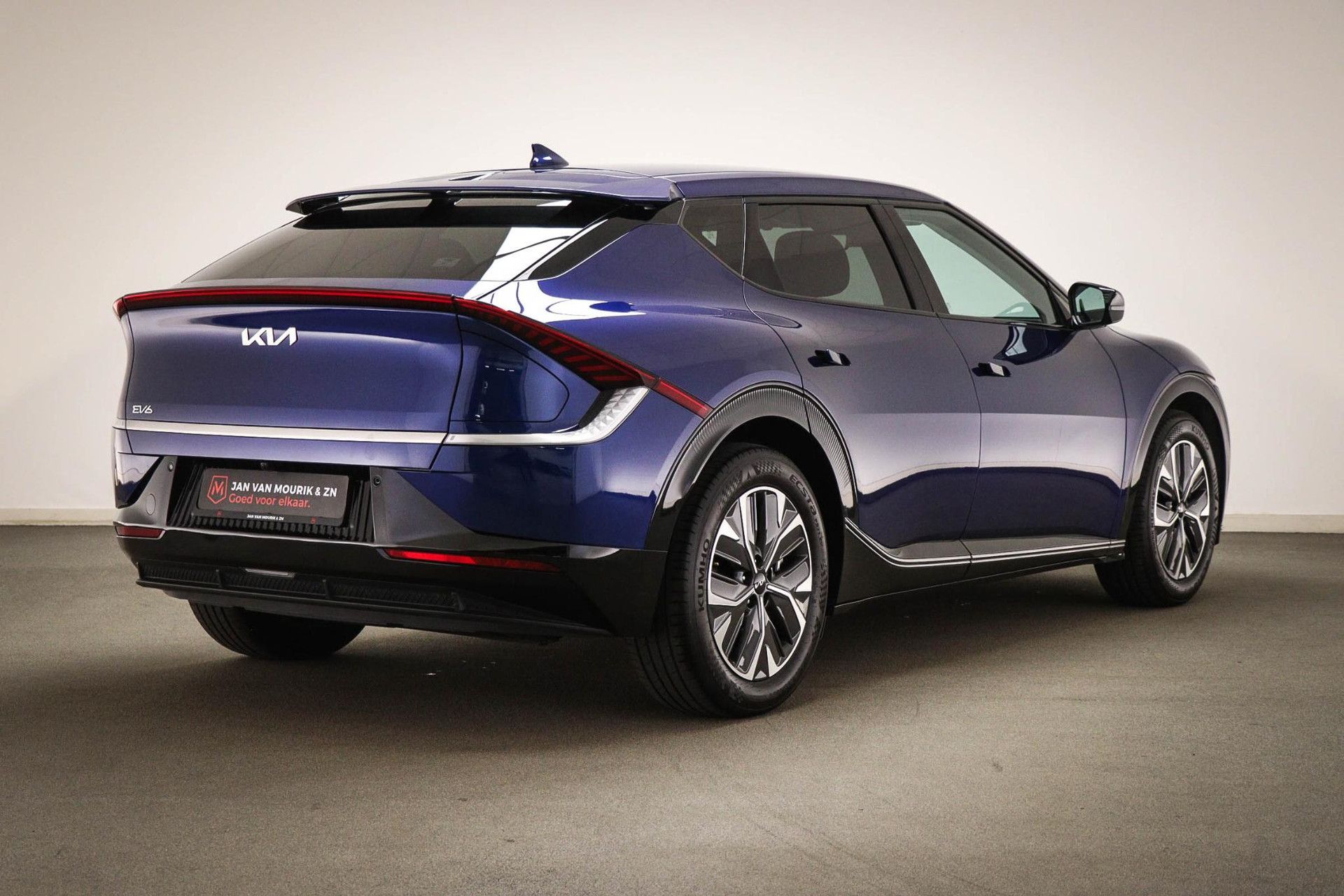 Kia EV6 met kenteken KSF-50-G – achteraanzicht