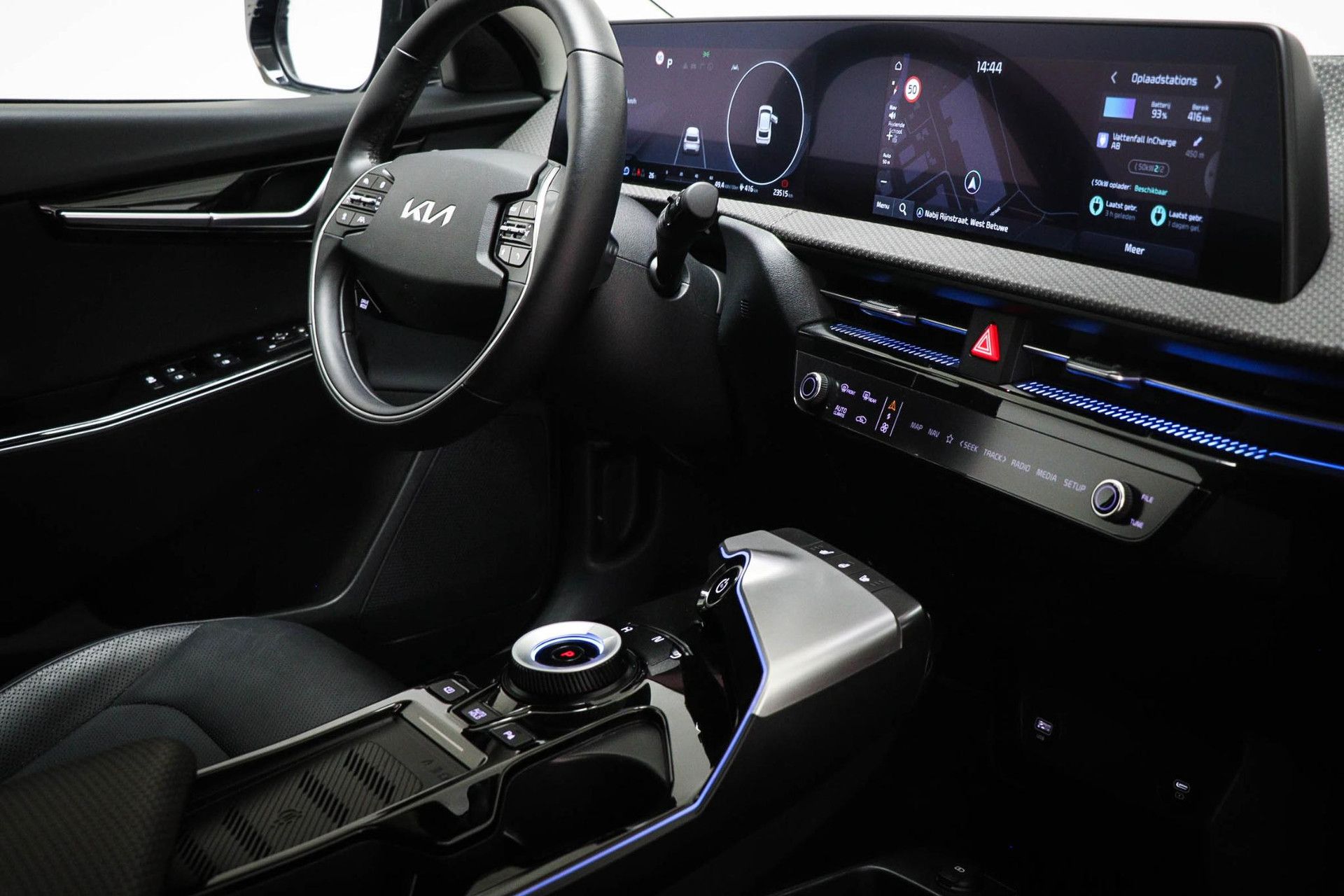 Kia EV6 met kenteken KSF-50-G – interieur