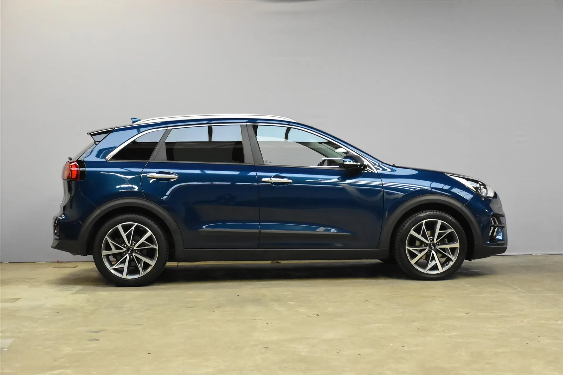 Kia Niro met kenteken G-383-JR – dashboard