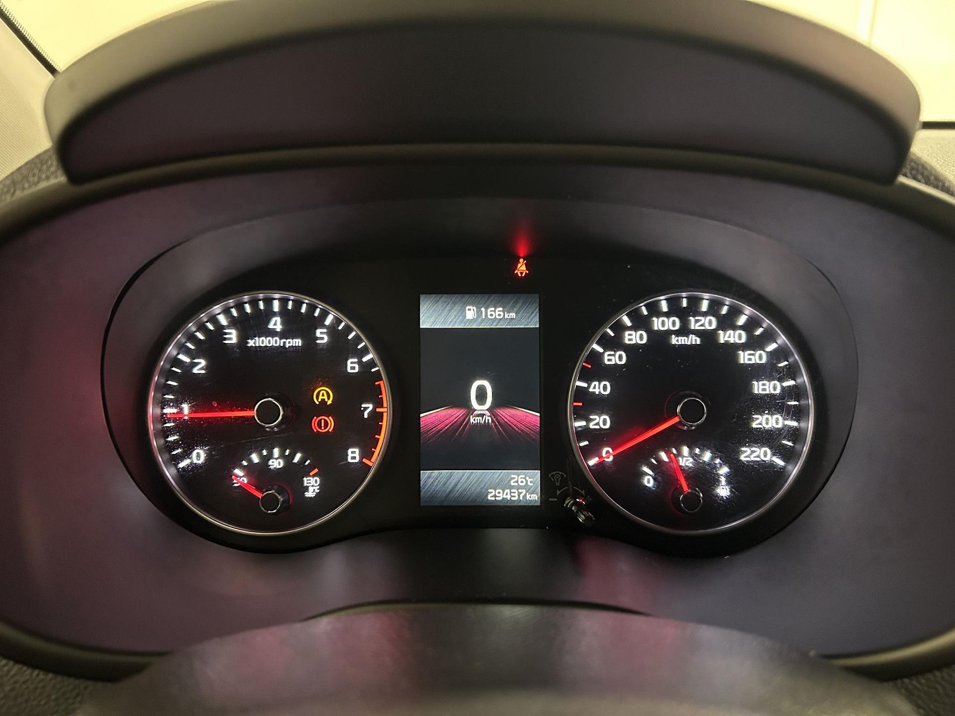 Kia Picanto met kenteken HLL-88-V – dashboard