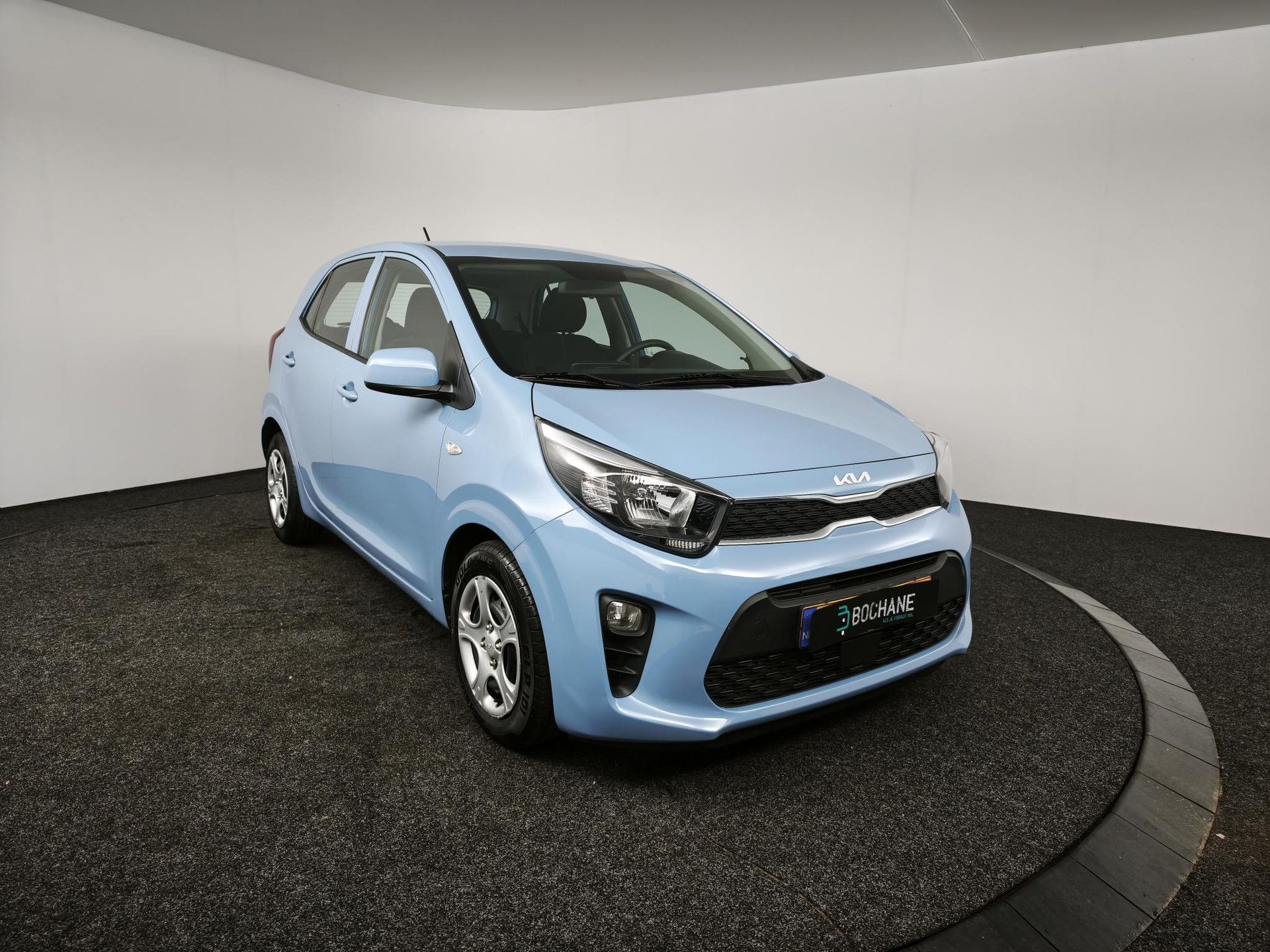 Kia Picanto met kenteken P-567-SX – detailfoto