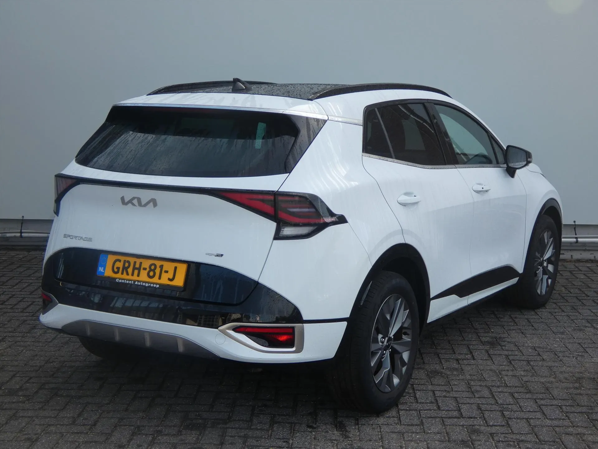 Kia Sportage met kenteken GRH-81-J – detailfoto