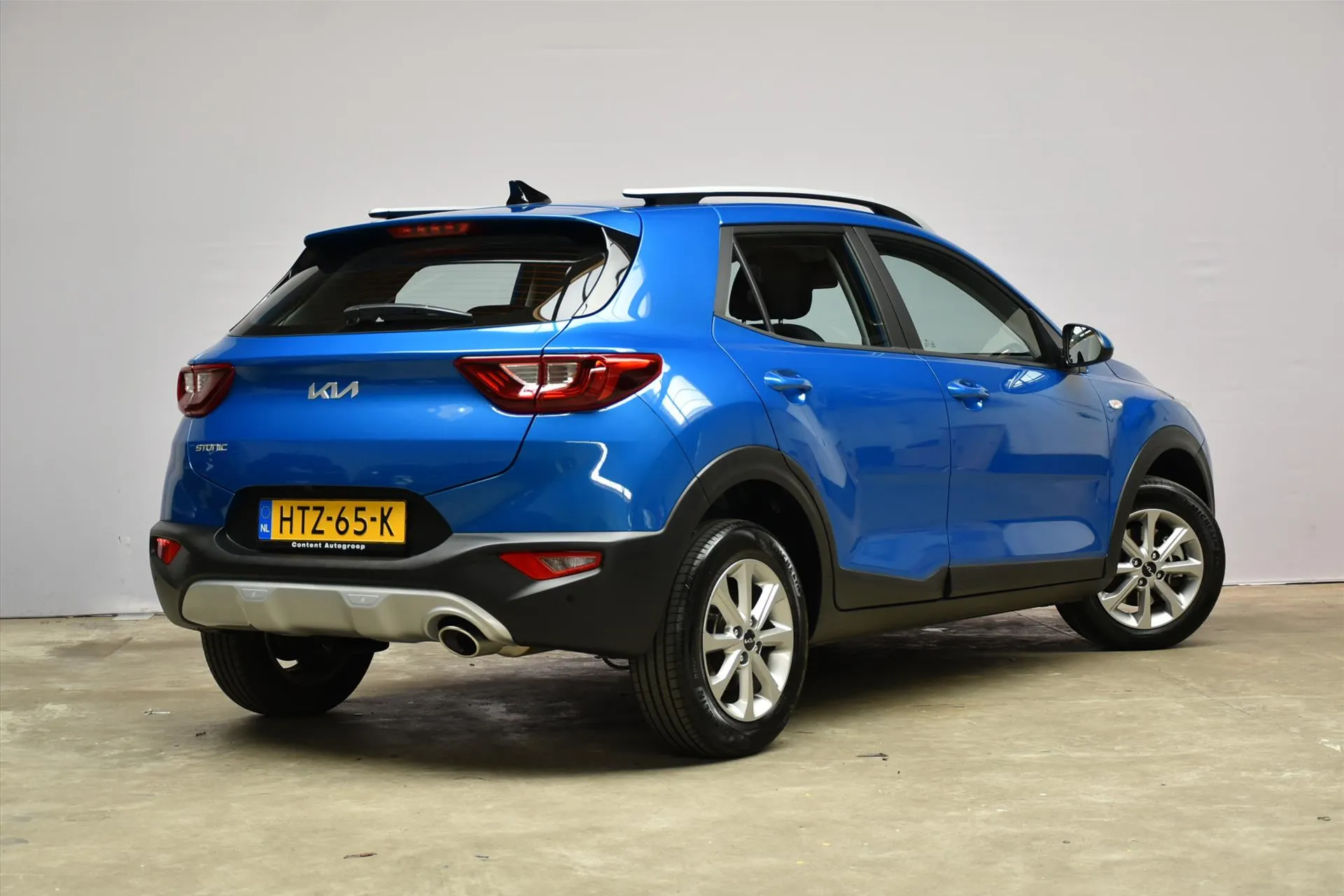 Kia Stonic met kenteken HTZ-65-K – detailfoto