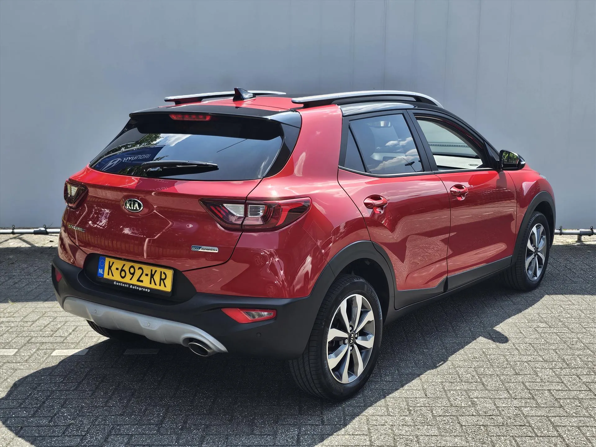 Kia Stonic met kenteken K-692-KR – dashboard
