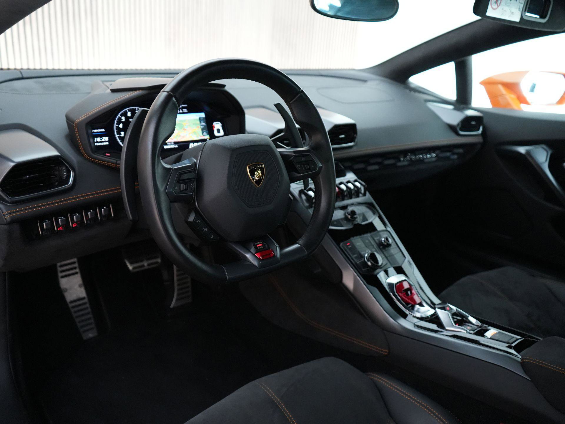 Lamborghini Huracán – interieur