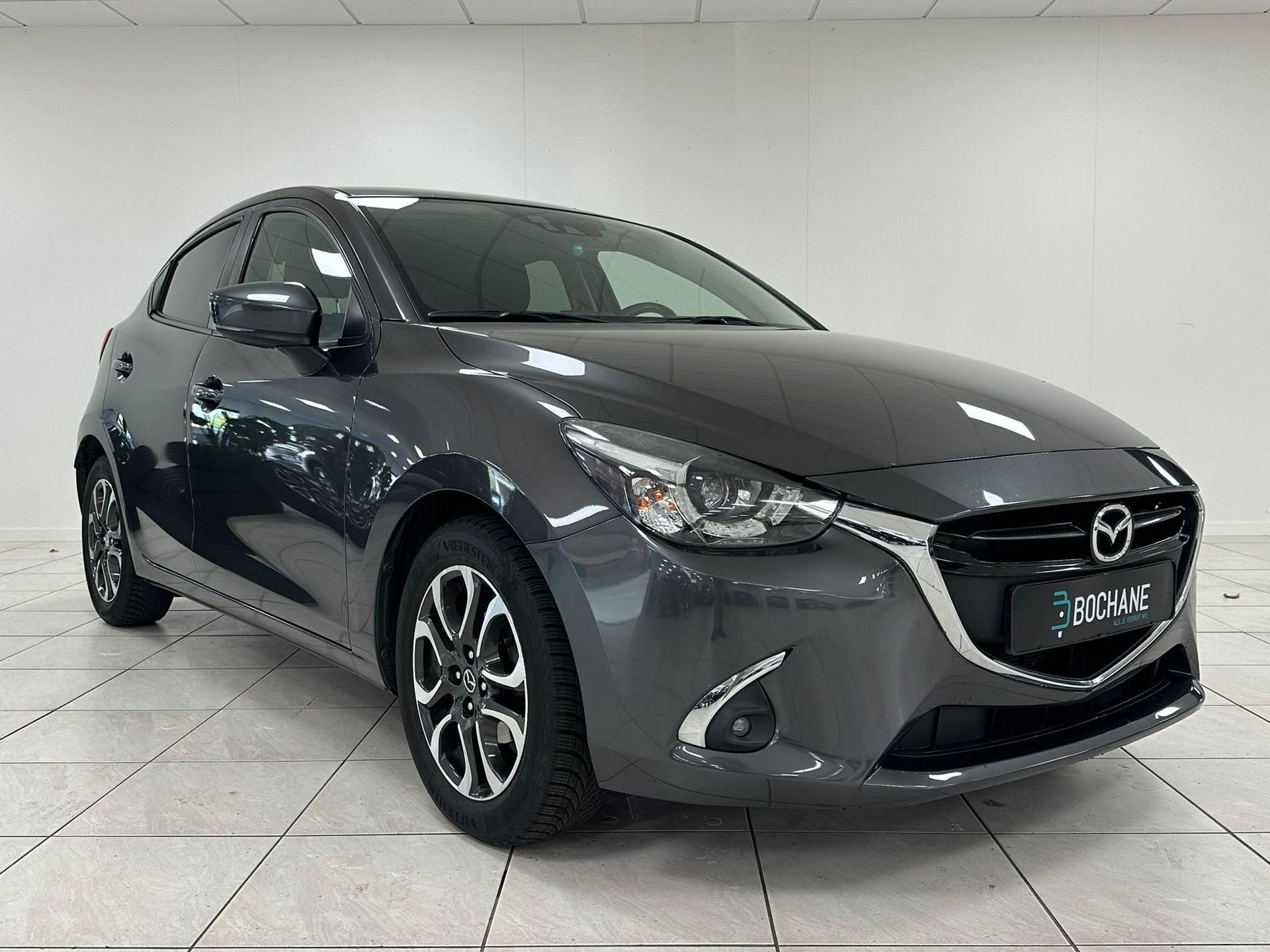 Mazda 2 met kenteken SZ-485-Z – detailfoto