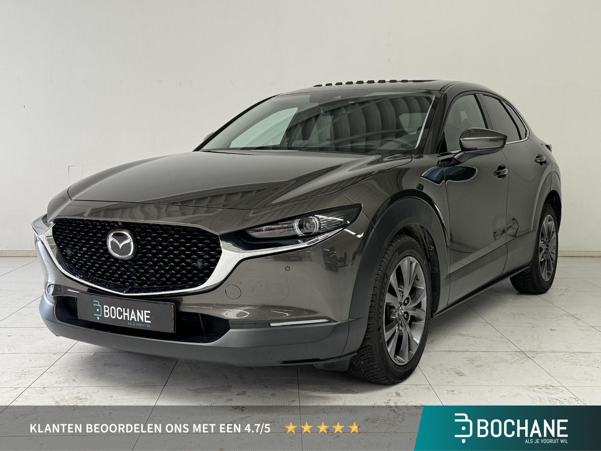 Mazda CX-30 met kenteken GHT-75-F – vooraanzicht