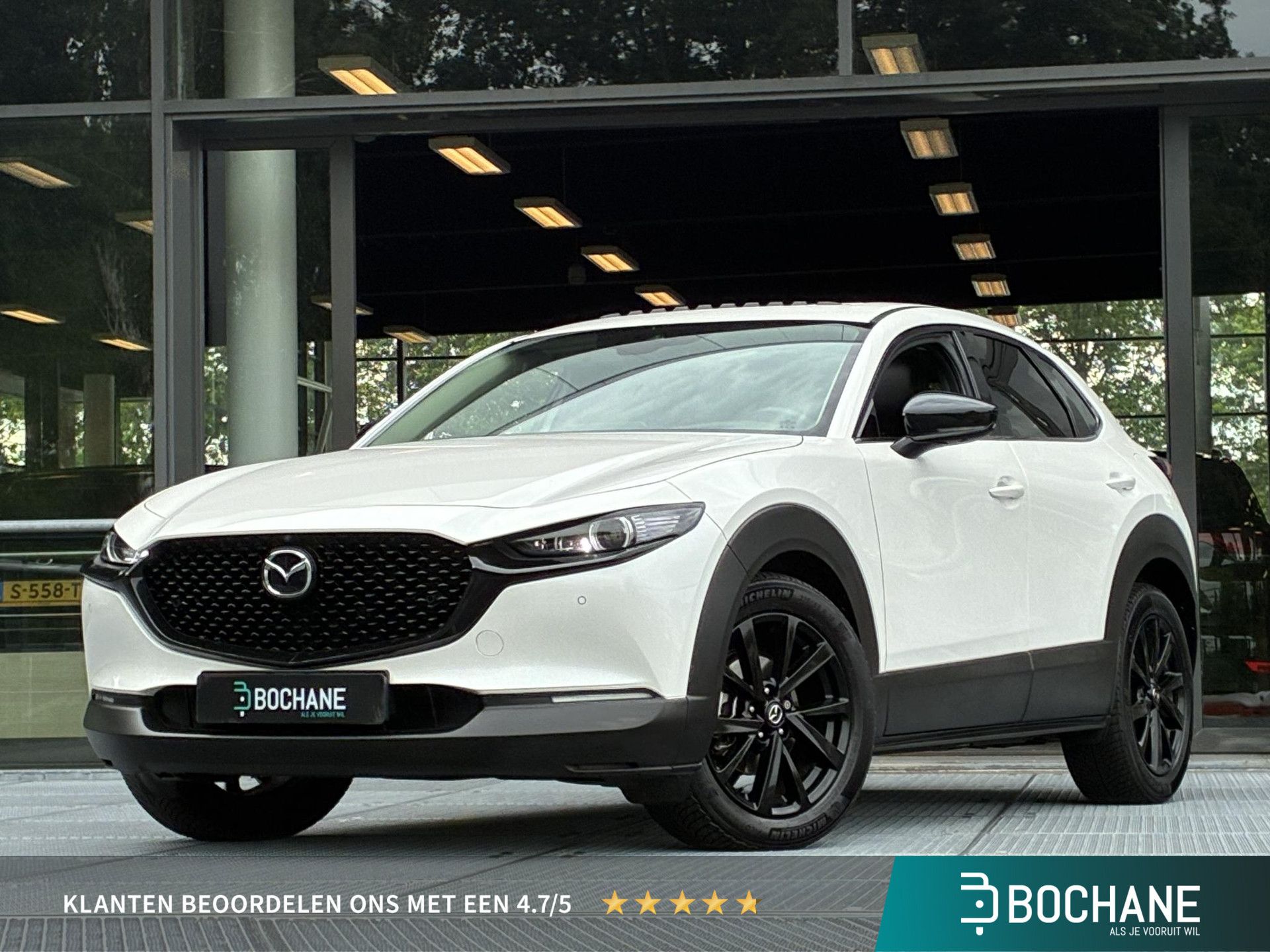 Mazda CX-30 met kenteken S-916-FF – vooraanzicht