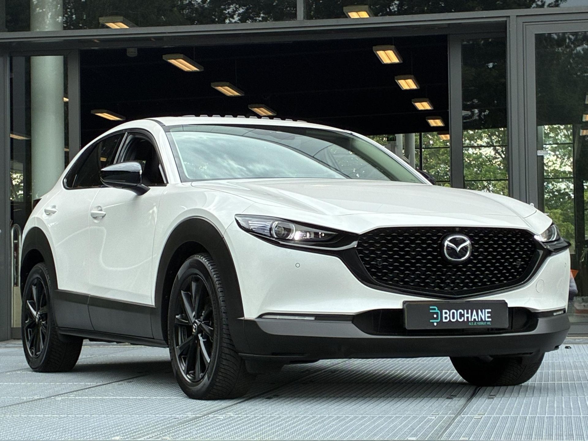 Mazda CX-30 met kenteken S-916-FF – detailfoto