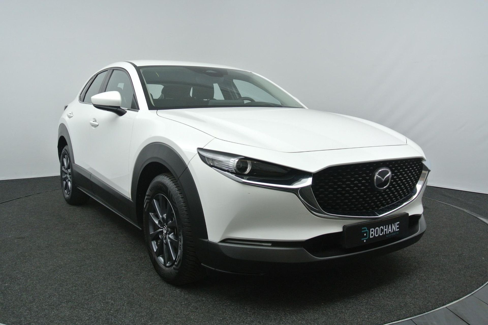 Mazda CX-30 met kenteken Z-287-NB – detailfoto
