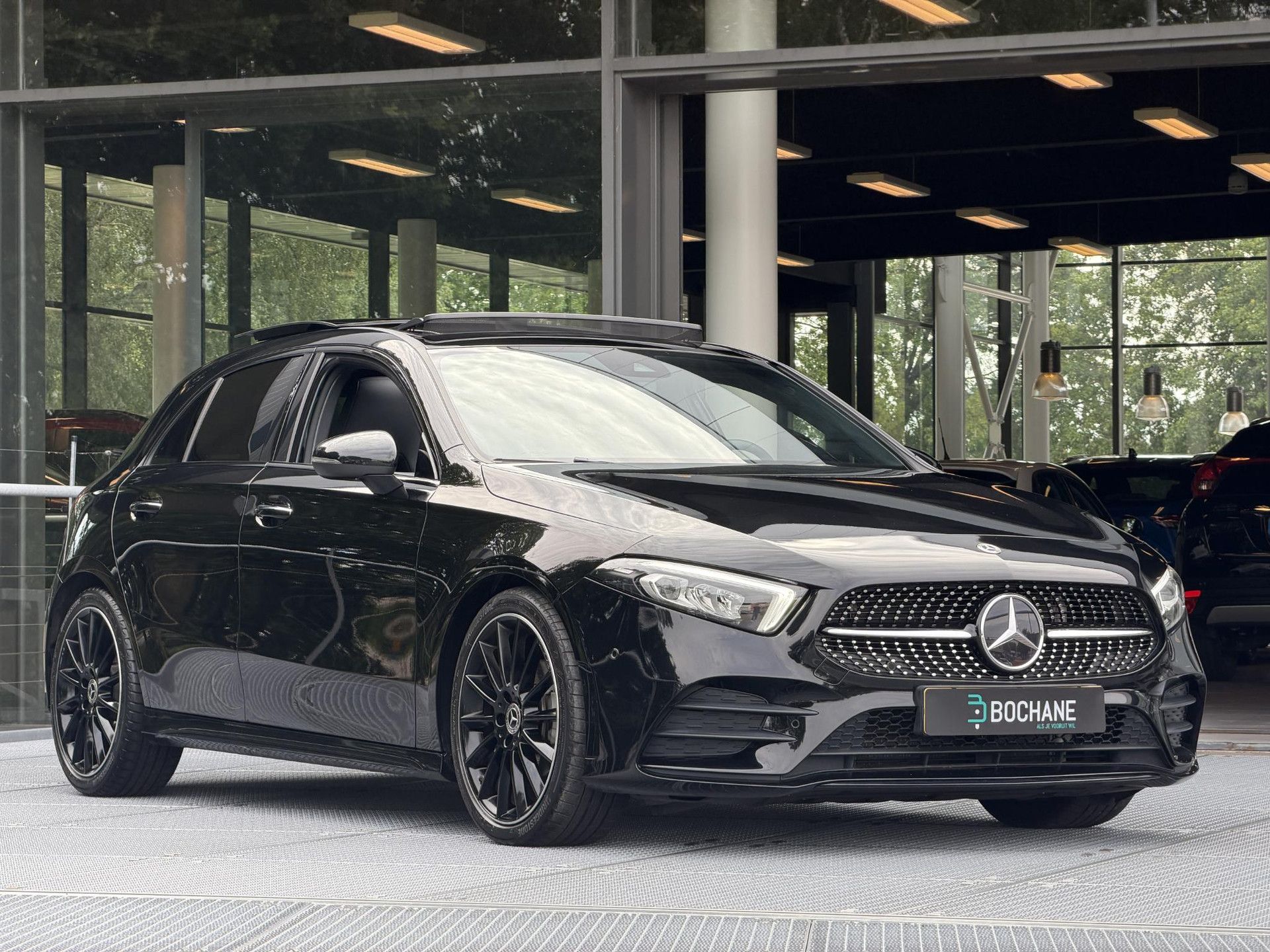 Mercedes-Benz A-Klasse met kenteken S-109-GG – detailfoto
