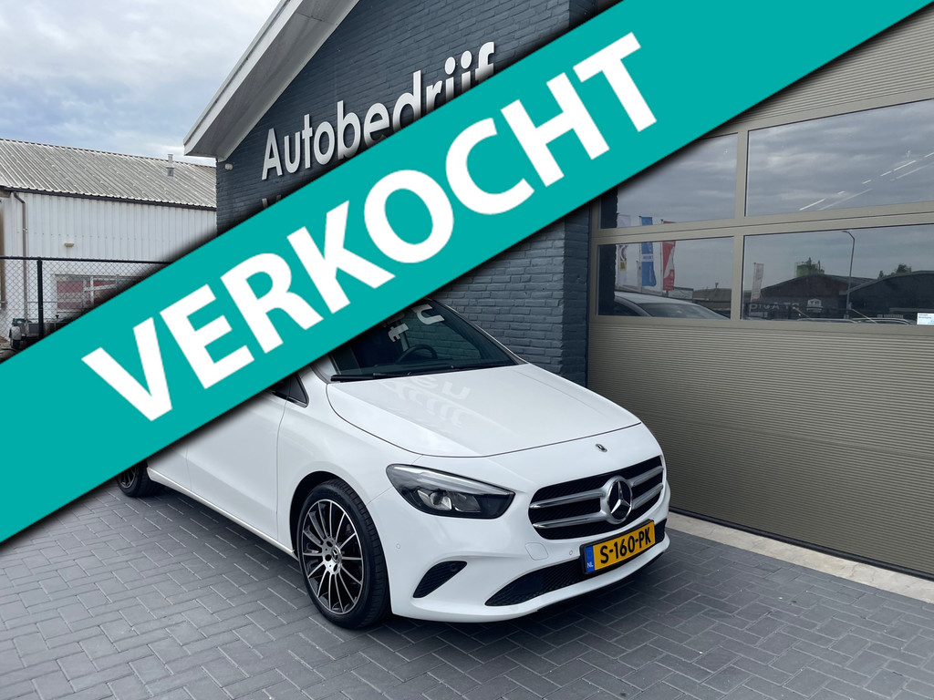 Mercedes-Benz B-Klasse met kenteken S-160-PK – achteraanzicht