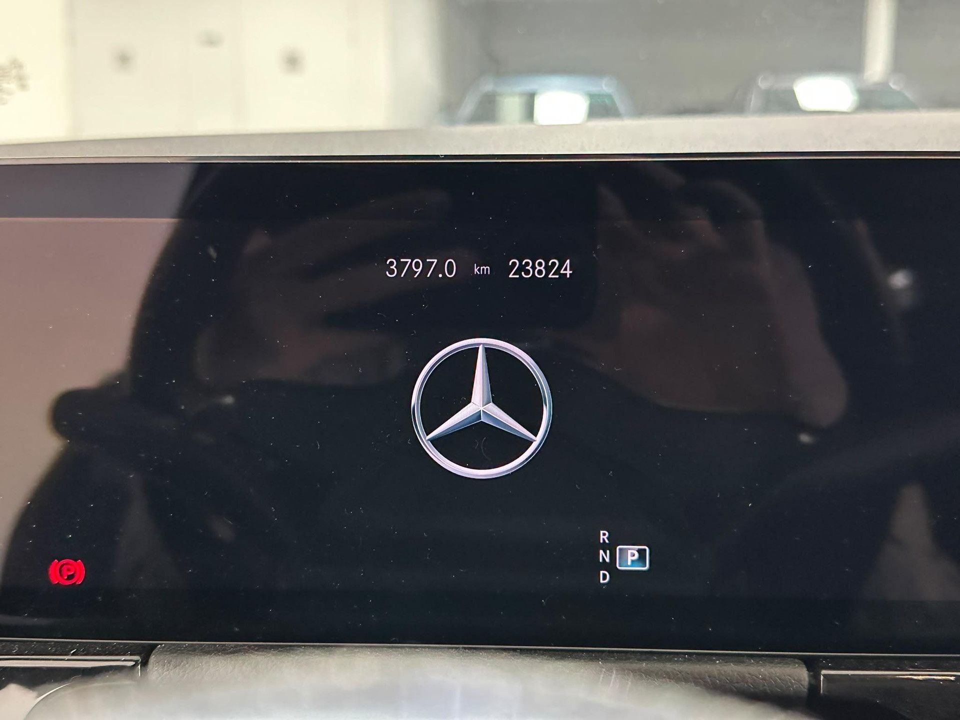 Mercedes-Benz B-Klasse met kenteken S-437-GX – dashboard