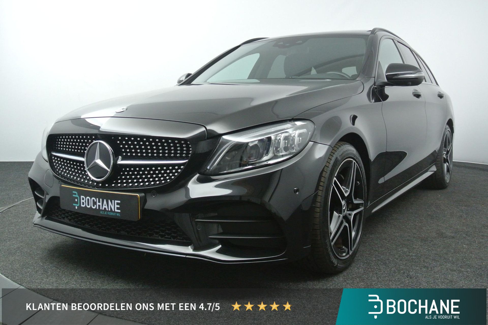 Mercedes-Benz C-Klasse met kenteken G-719-KS – vooraanzicht