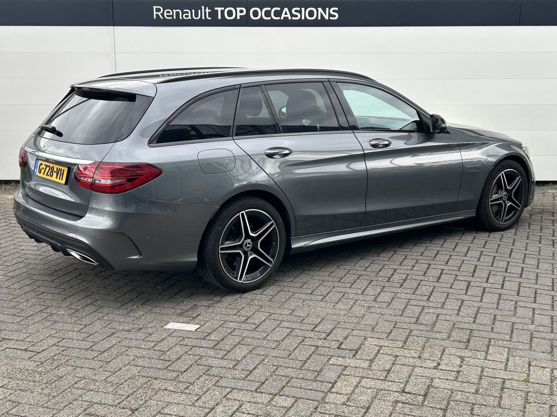 Mercedes-Benz C-Klasse met kenteken G-728-VH – achteraanzicht