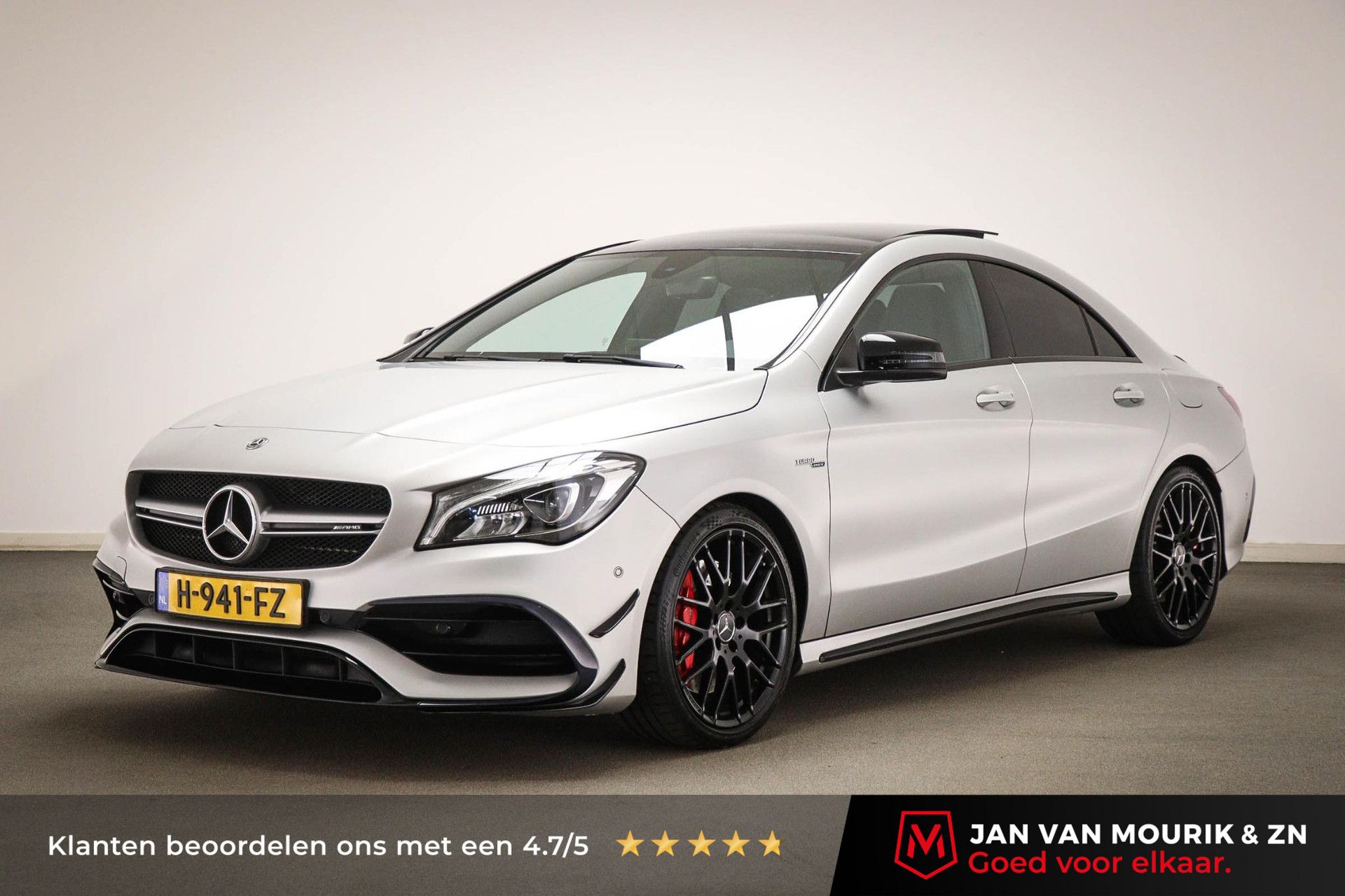 Mercedes-Benz CLA met kenteken H-941-FZ – vooraanzicht