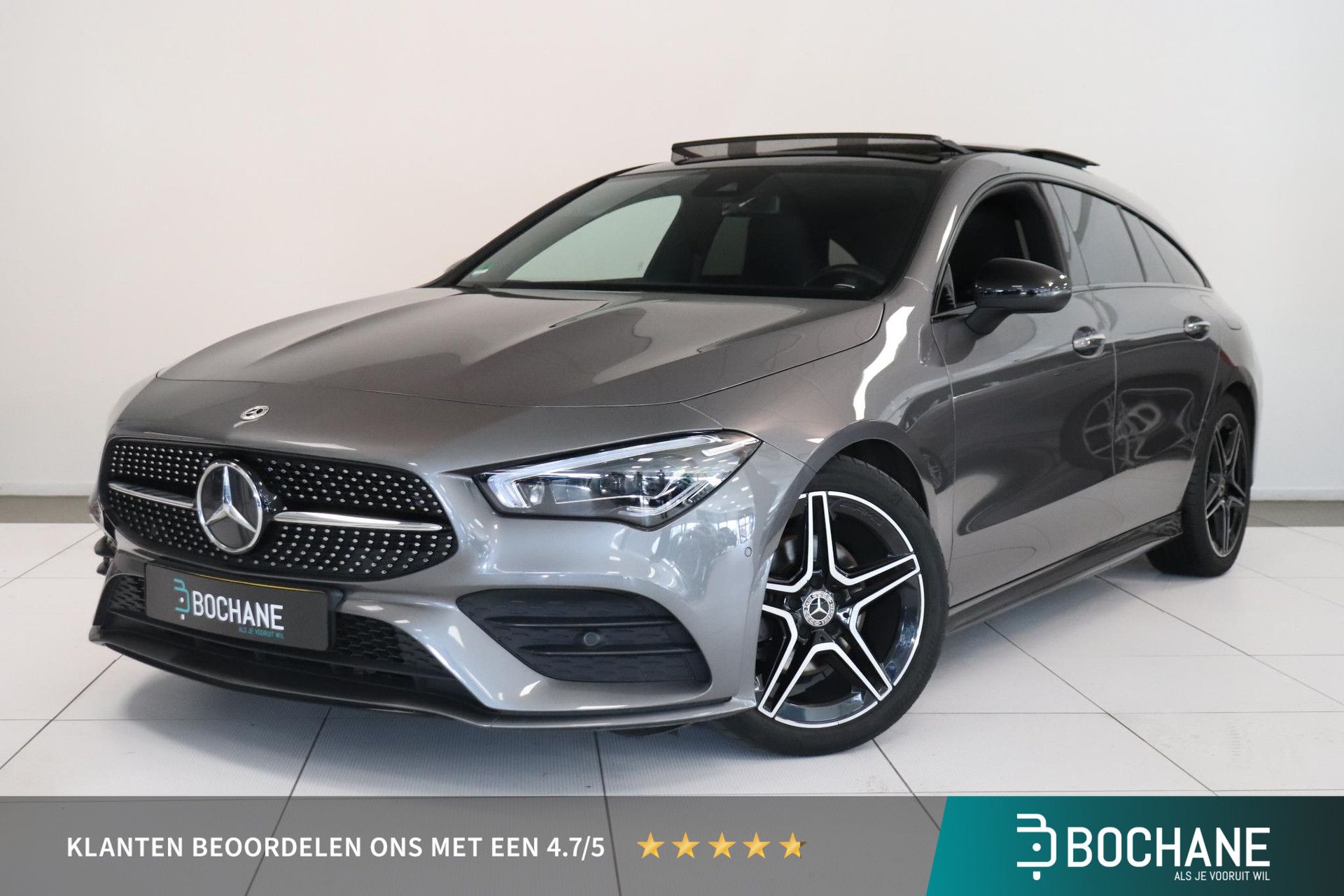 Mercedes-Benz CLA met kenteken P-277-VP – vooraanzicht