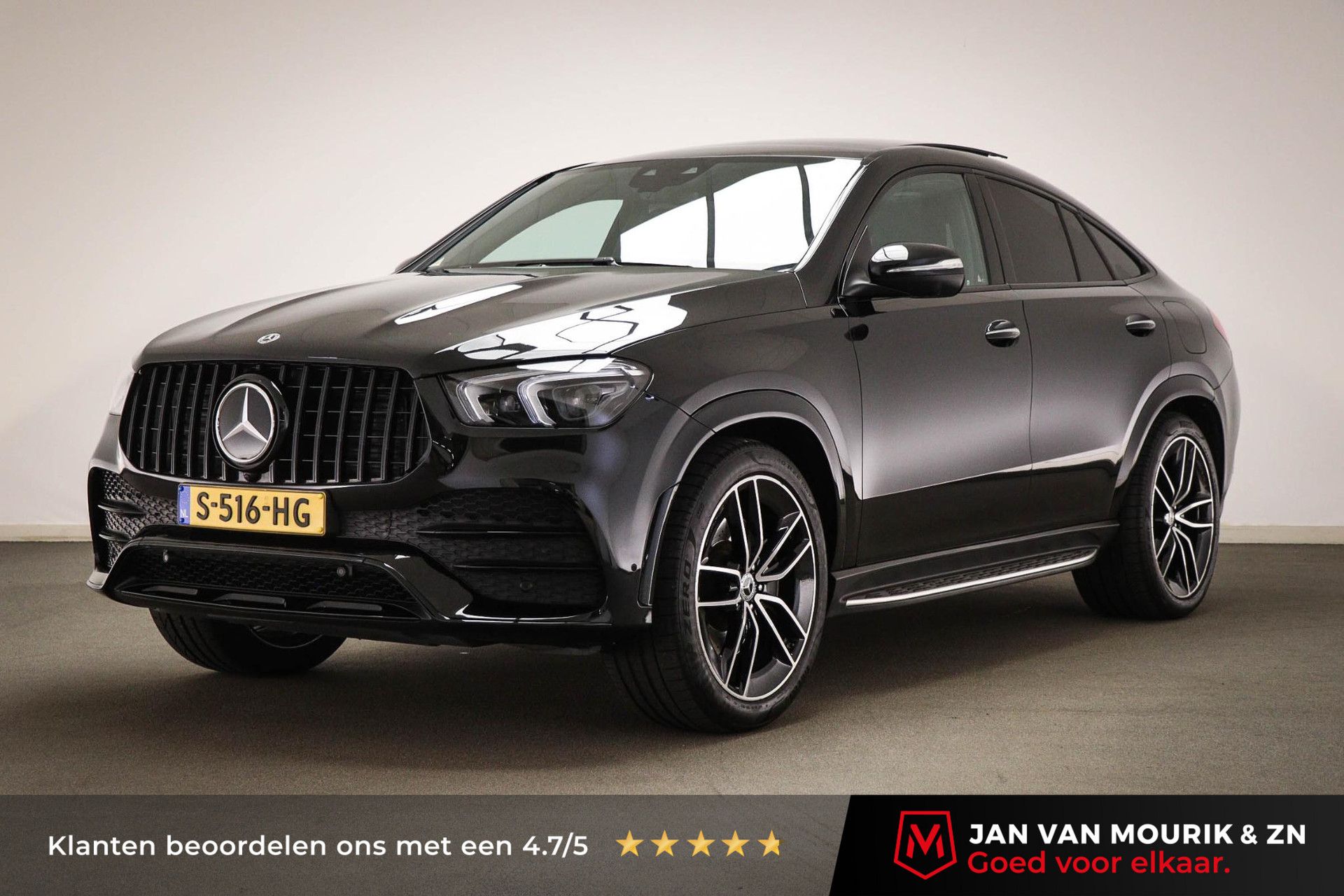 Mercedes-Benz GLE met kenteken S-516-HG – vooraanzicht