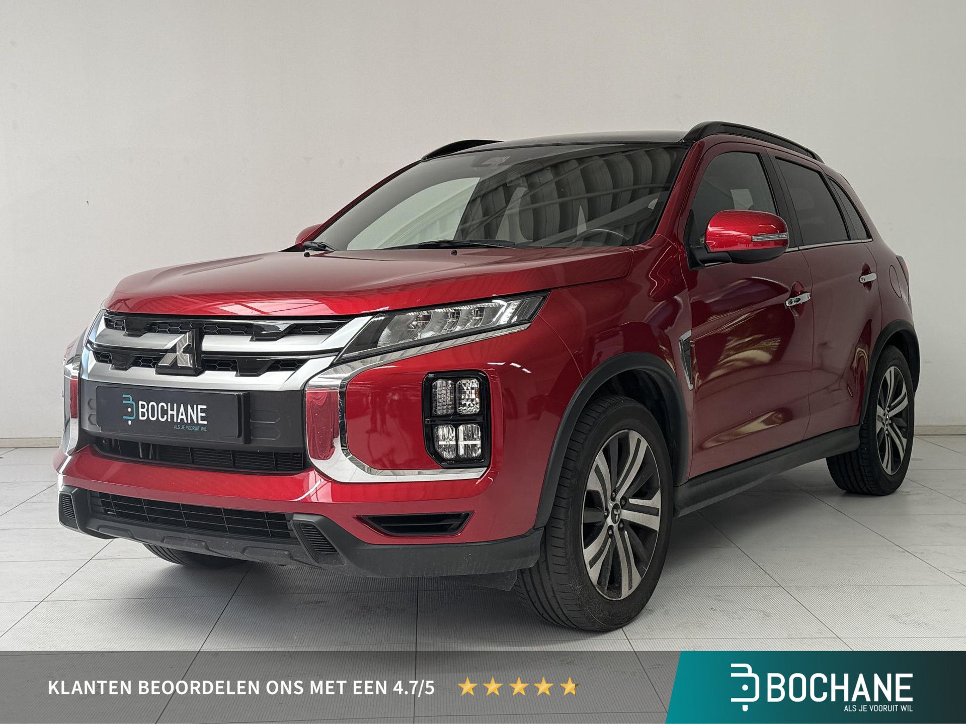 Mitsubishi ASX met kenteken G-129-SJ – vooraanzicht