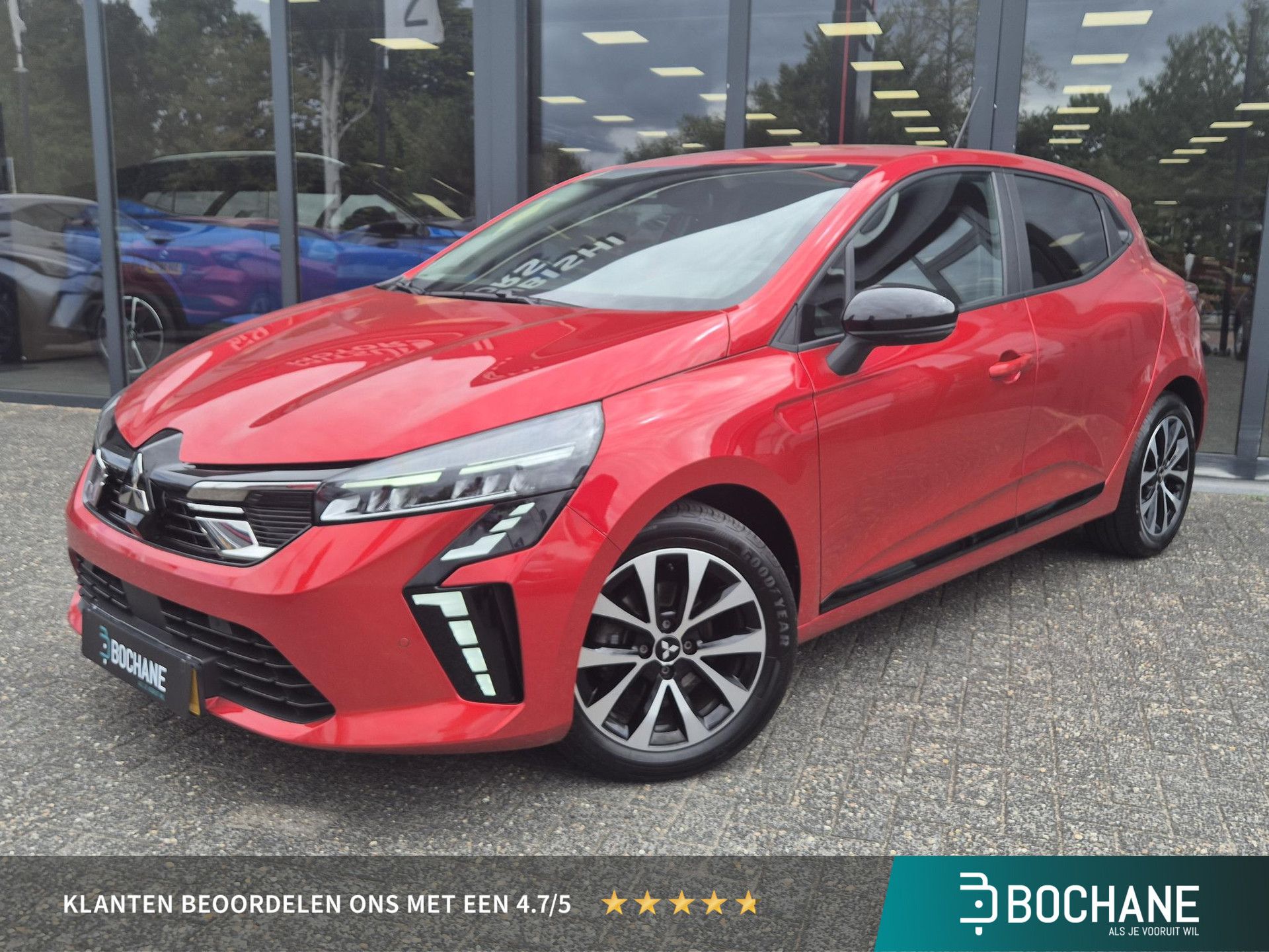 Mitsubishi Colt met kenteken HJS-50-F – vooraanzicht