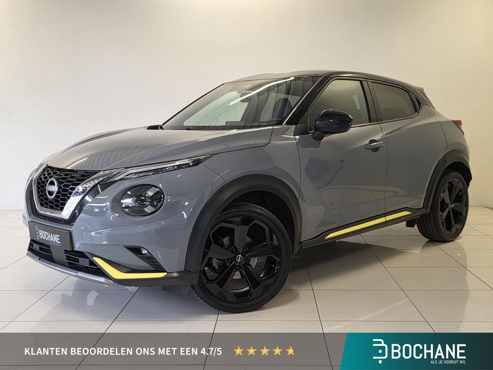 Nissan Juke met kenteken P-806-KV – vooraanzicht