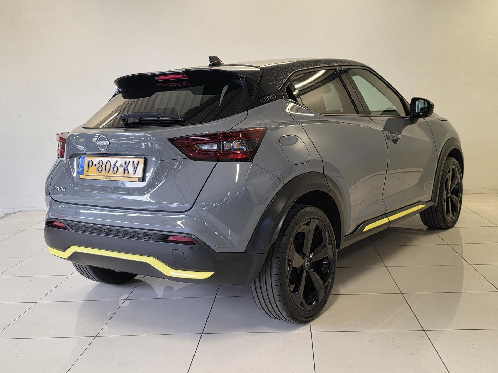 Nissan Juke met kenteken P-806-KV – dashboard