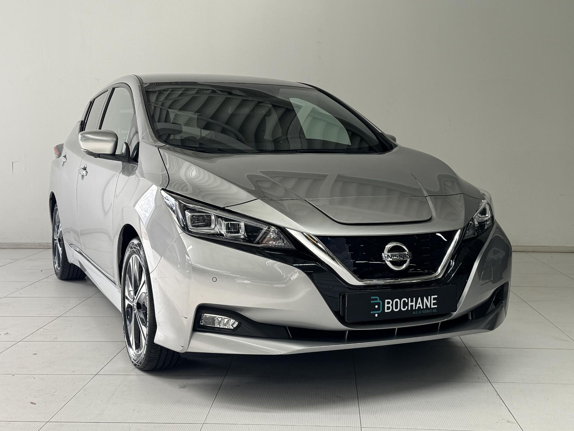 Nissan Leaf met kenteken N-423-HJ – detailfoto
