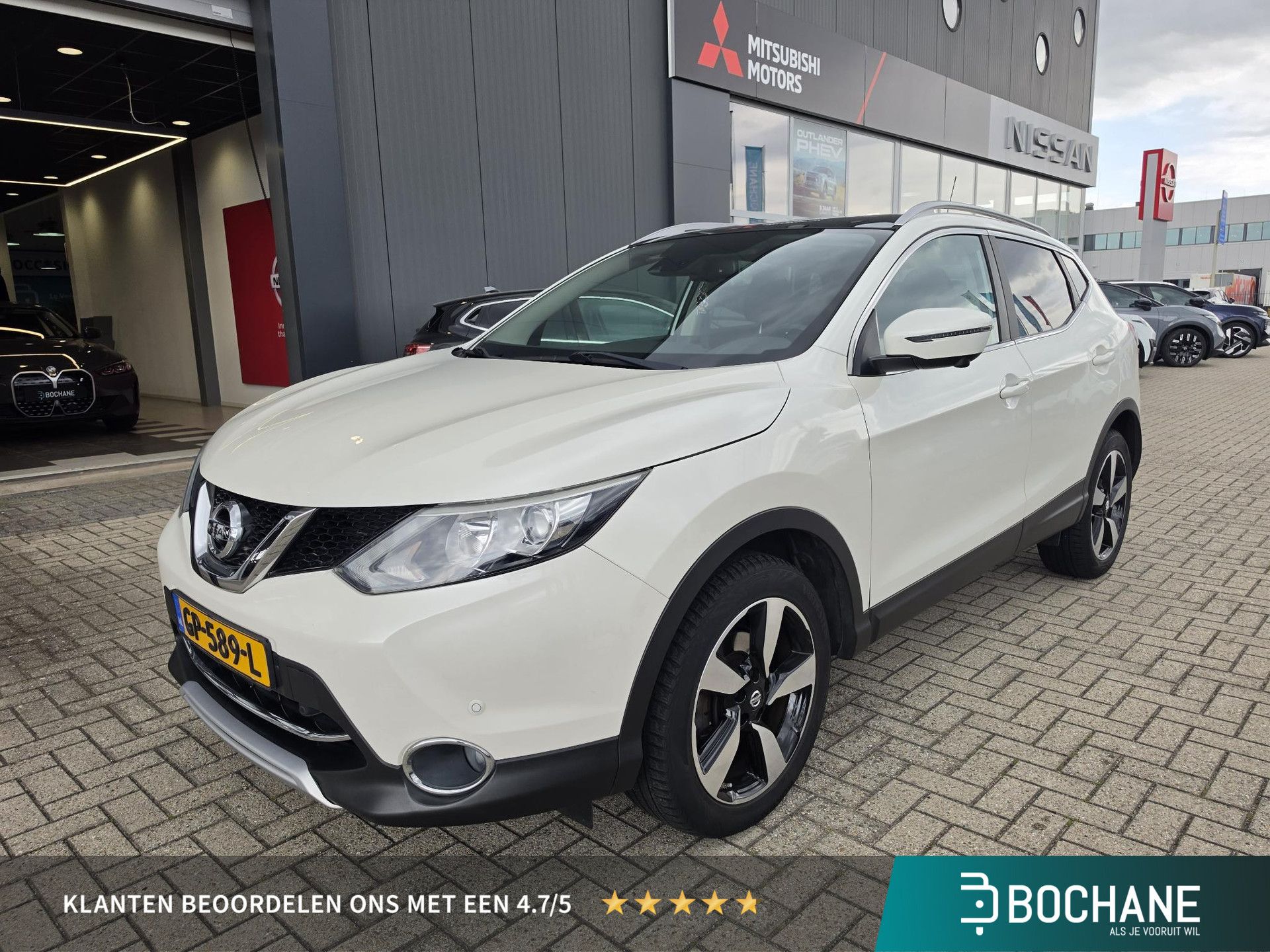 Nissan QASHQAI met kenteken GP-589-L – vooraanzicht