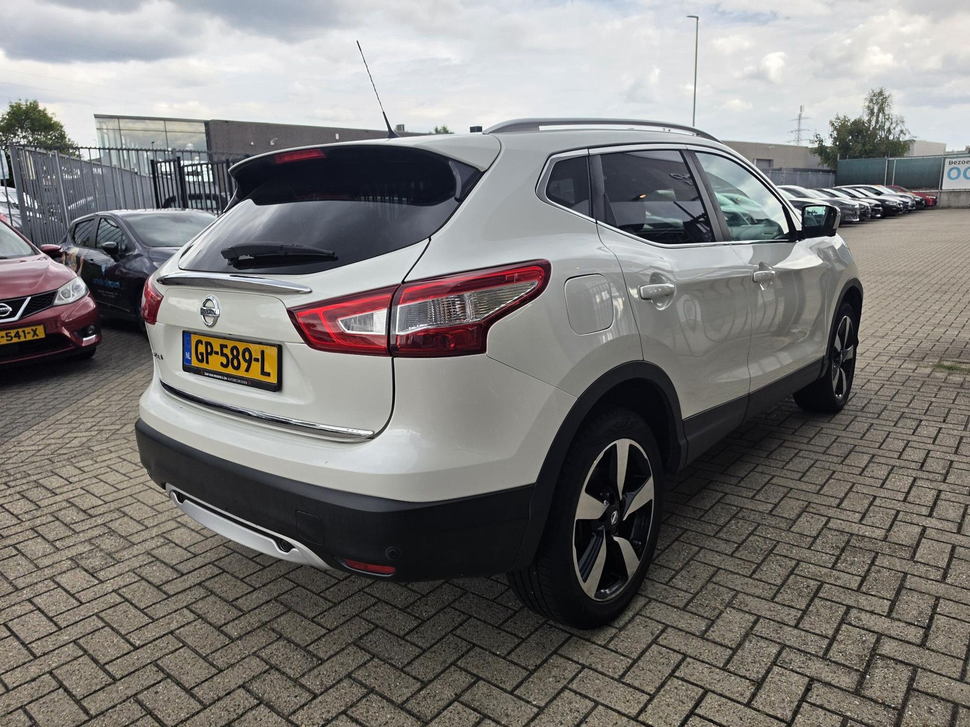 Nissan QASHQAI met kenteken GP-589-L – detailfoto