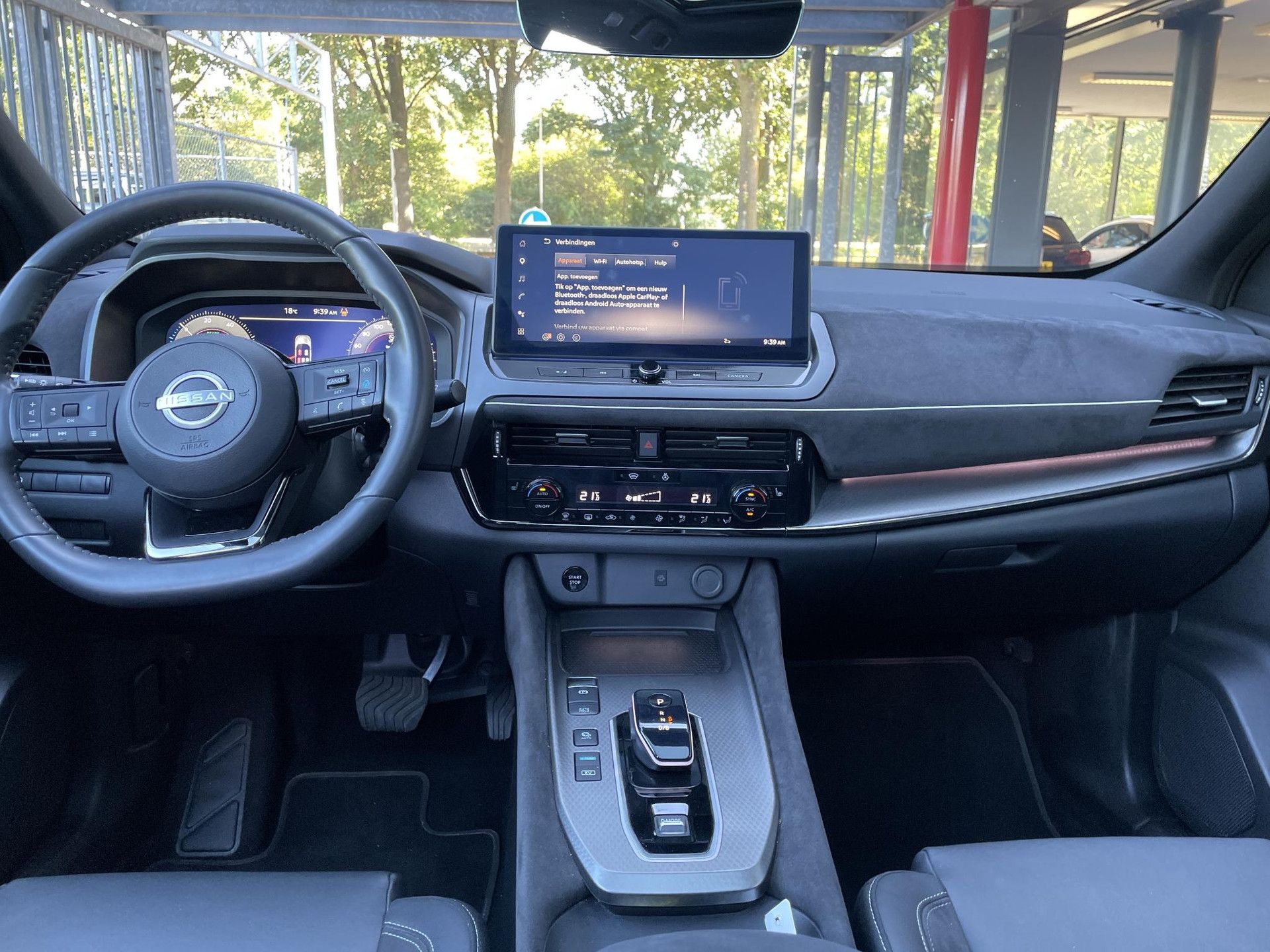 Nissan QASHQAI met kenteken KRK-62-H – dashboard