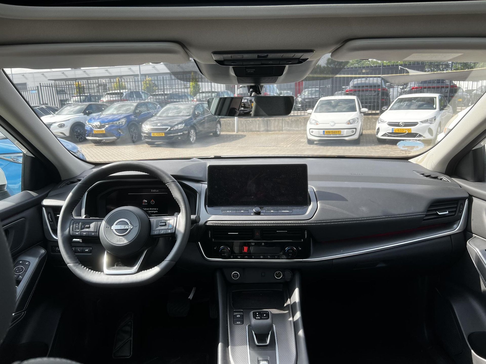 Nissan QASHQAI met kenteken KRV-43-Z – interieur