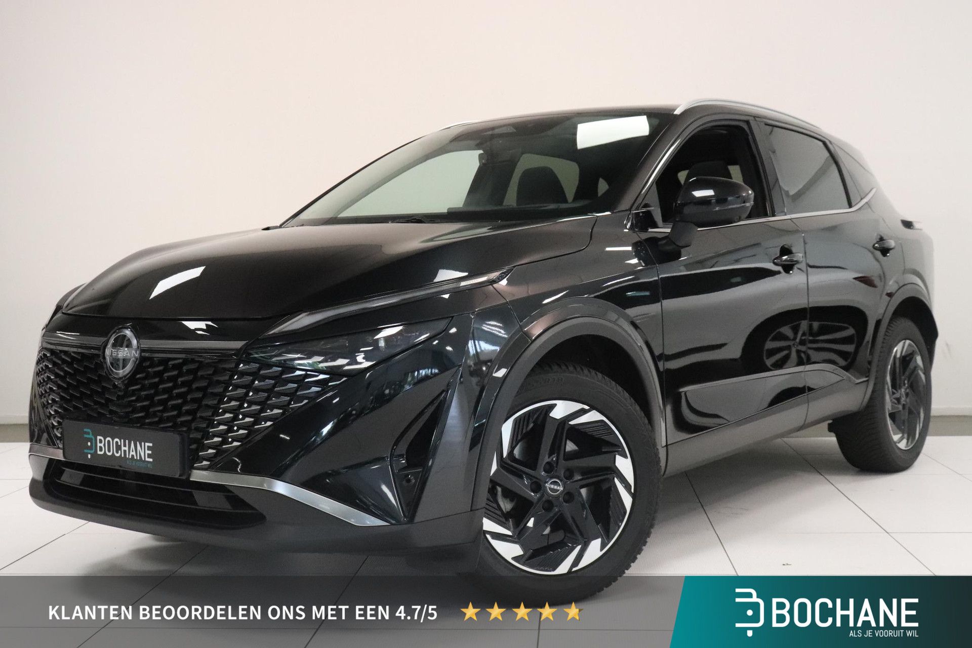 Nissan QASHQAI met kenteken KRZ-25-S – vooraanzicht