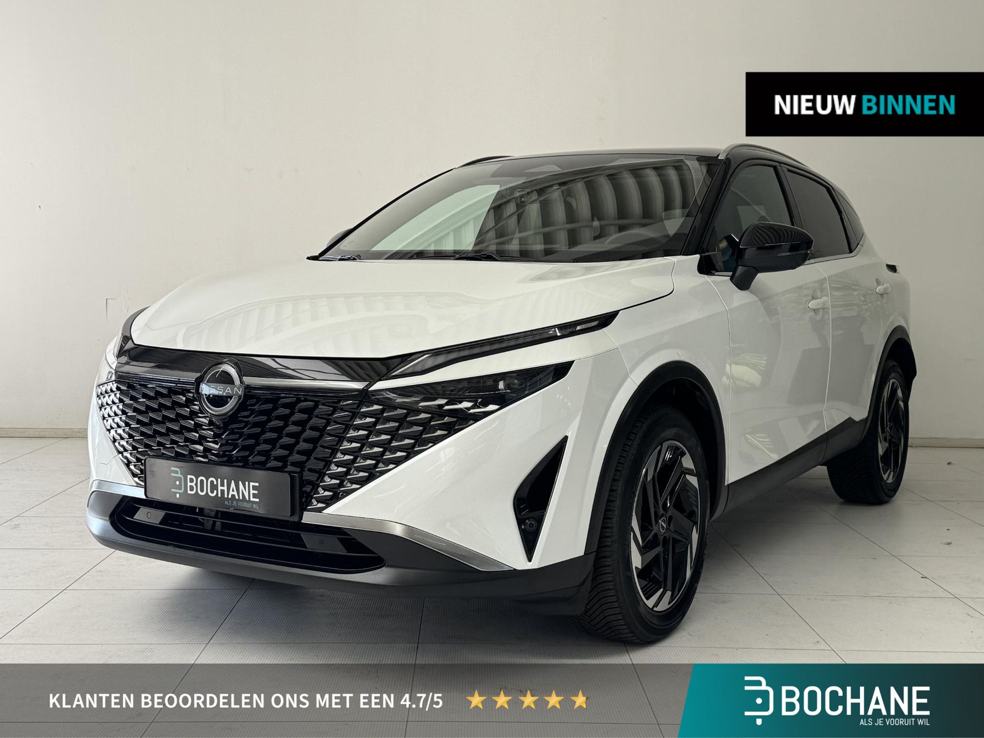 Nissan QASHQAI met kenteken KRZ-58-J – vooraanzicht