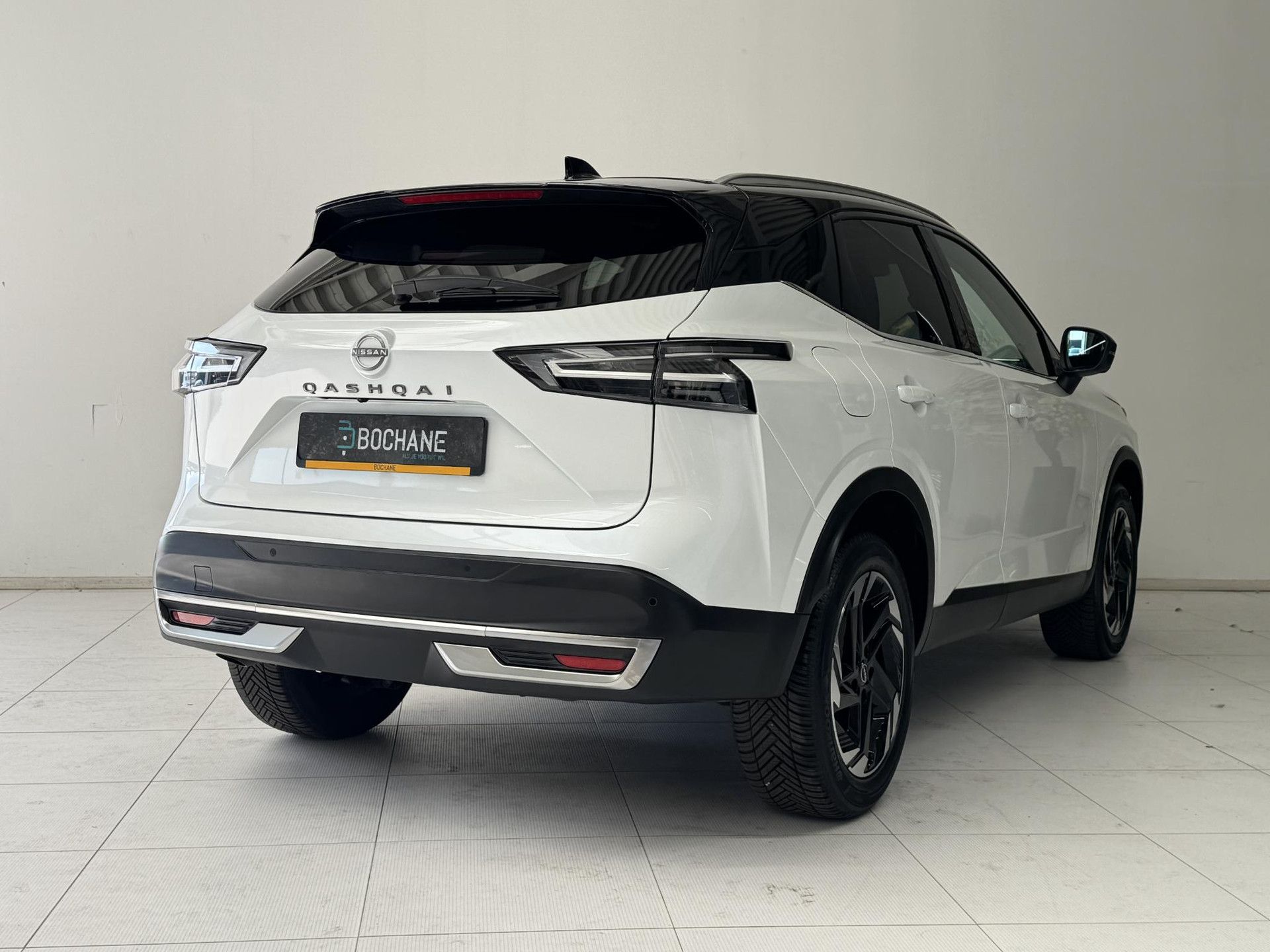 Nissan QASHQAI met kenteken KRZ-58-J – achteraanzicht