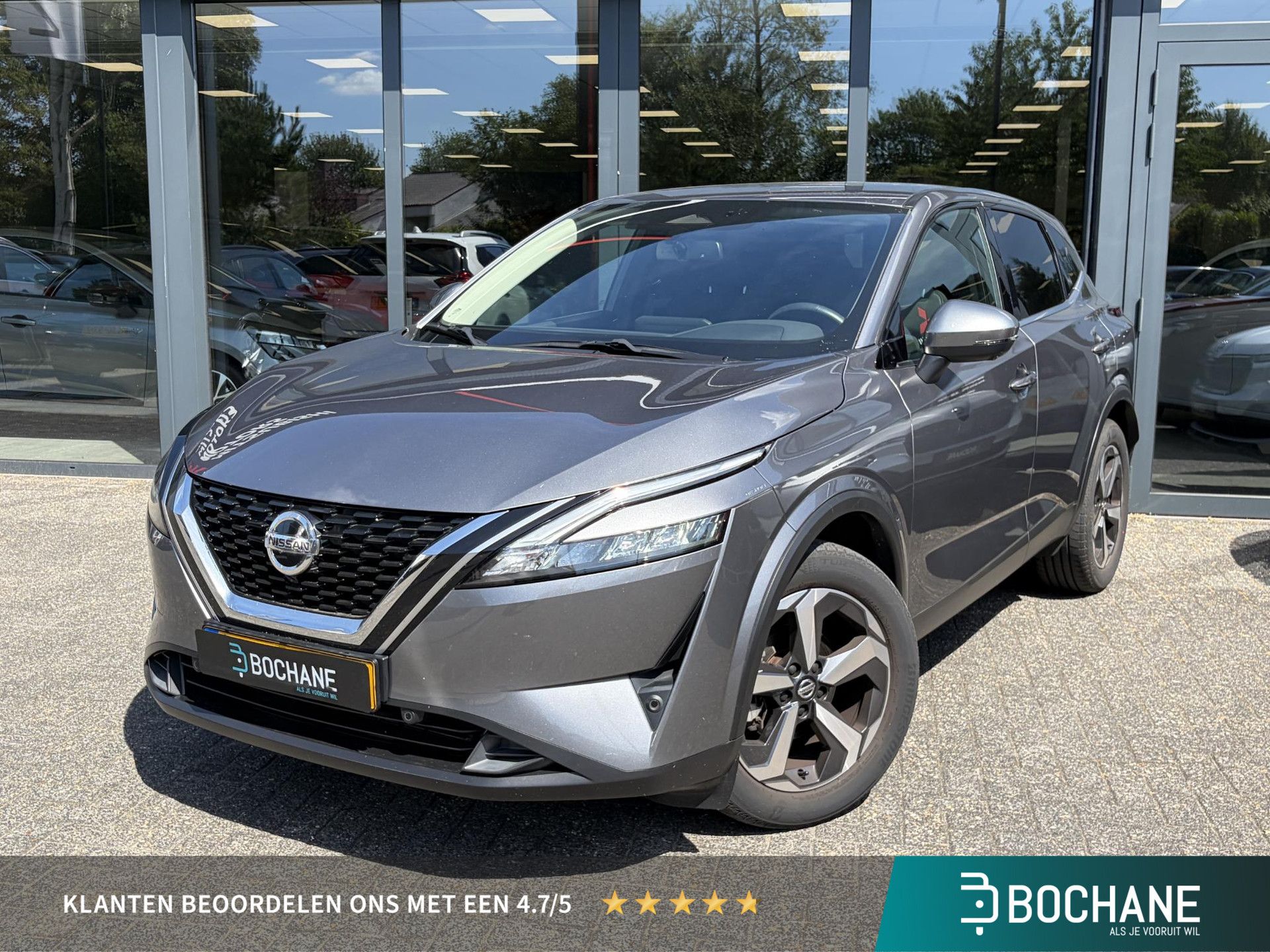 Nissan QASHQAI met kenteken L-217-LG – vooraanzicht