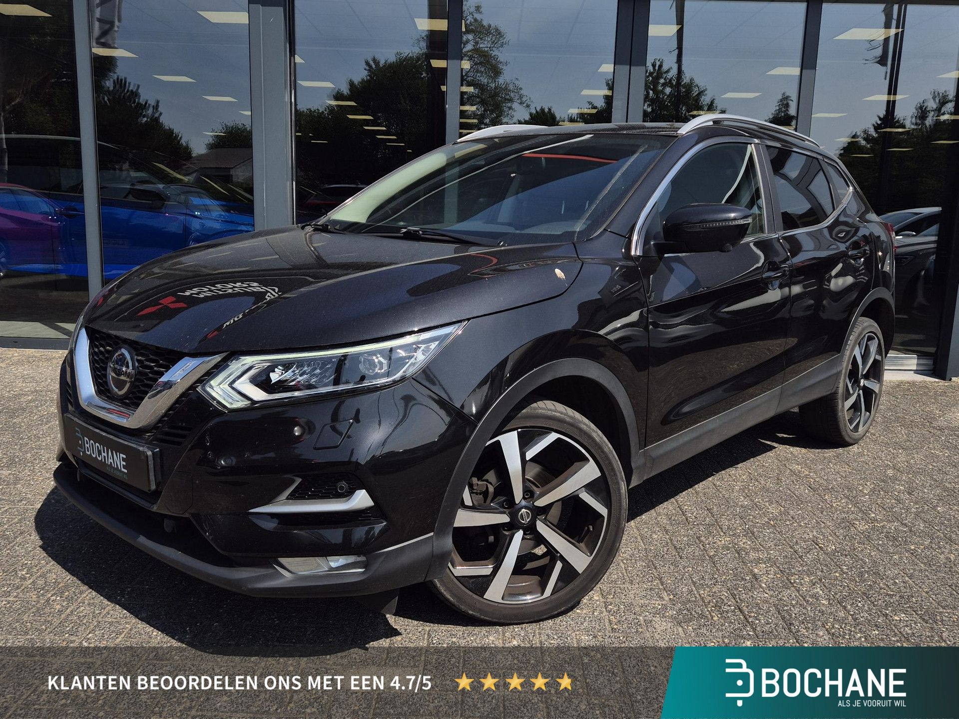 Nissan QASHQAI met kenteken N-268-JF – vooraanzicht