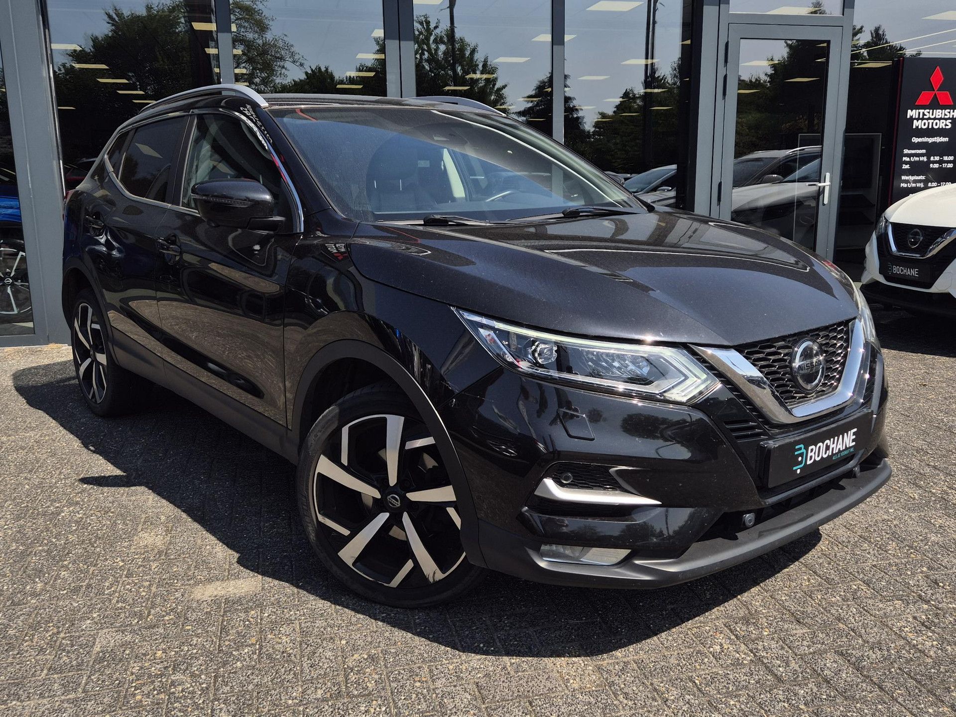 Nissan QASHQAI met kenteken N-268-JF – detailfoto