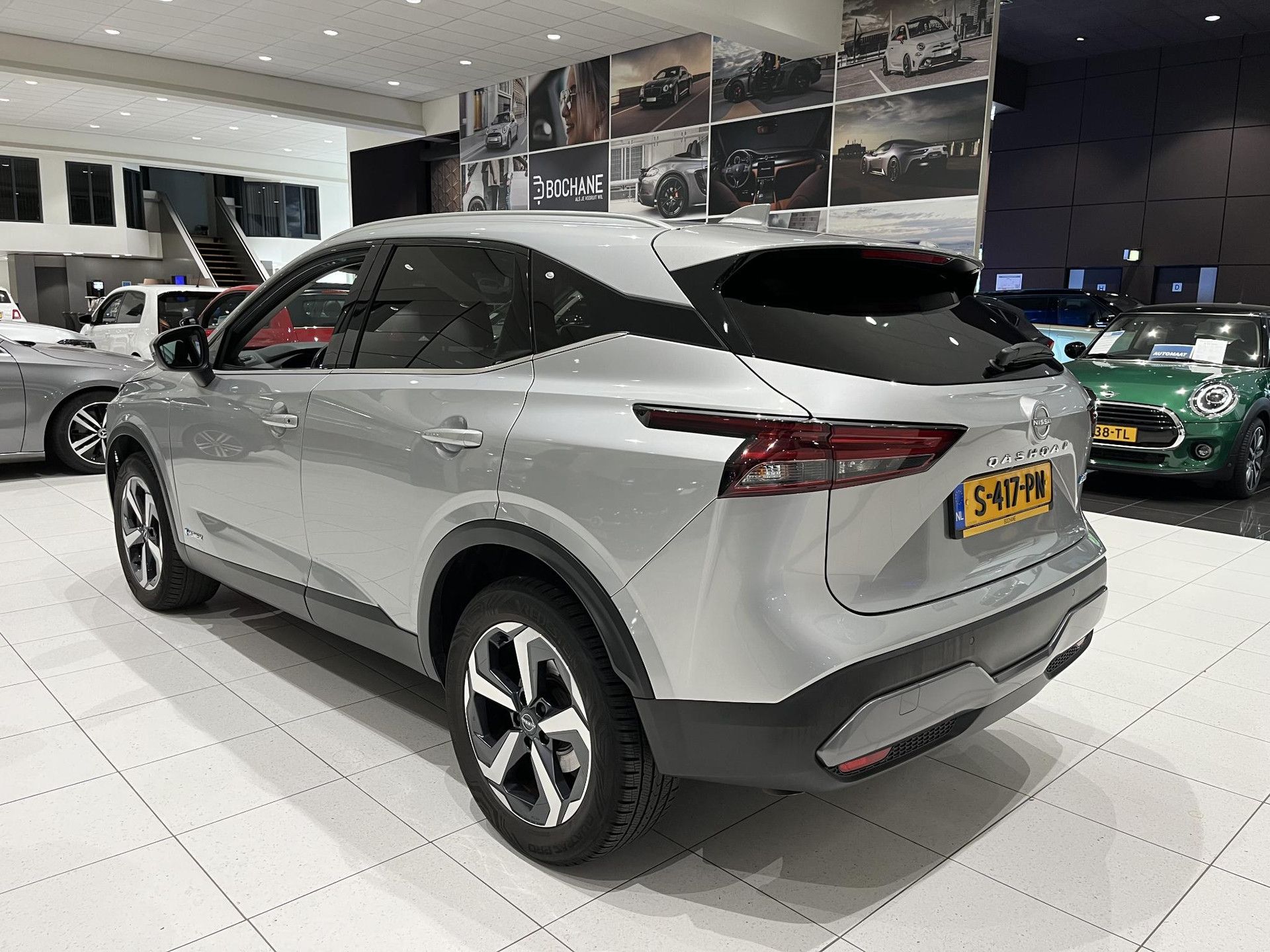 Nissan QASHQAI met kenteken S-417-PN – detailfoto