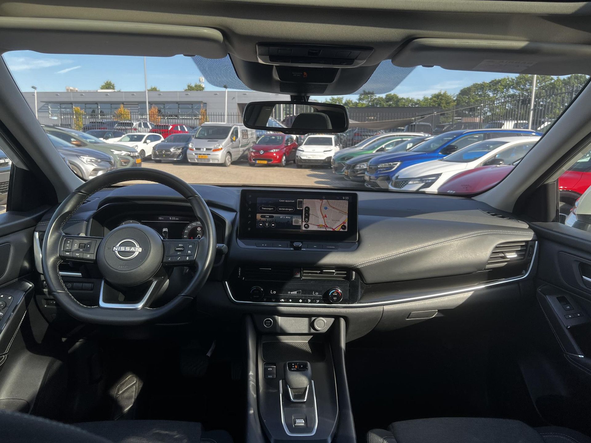 Nissan QASHQAI met kenteken S-768-ZV – interieur