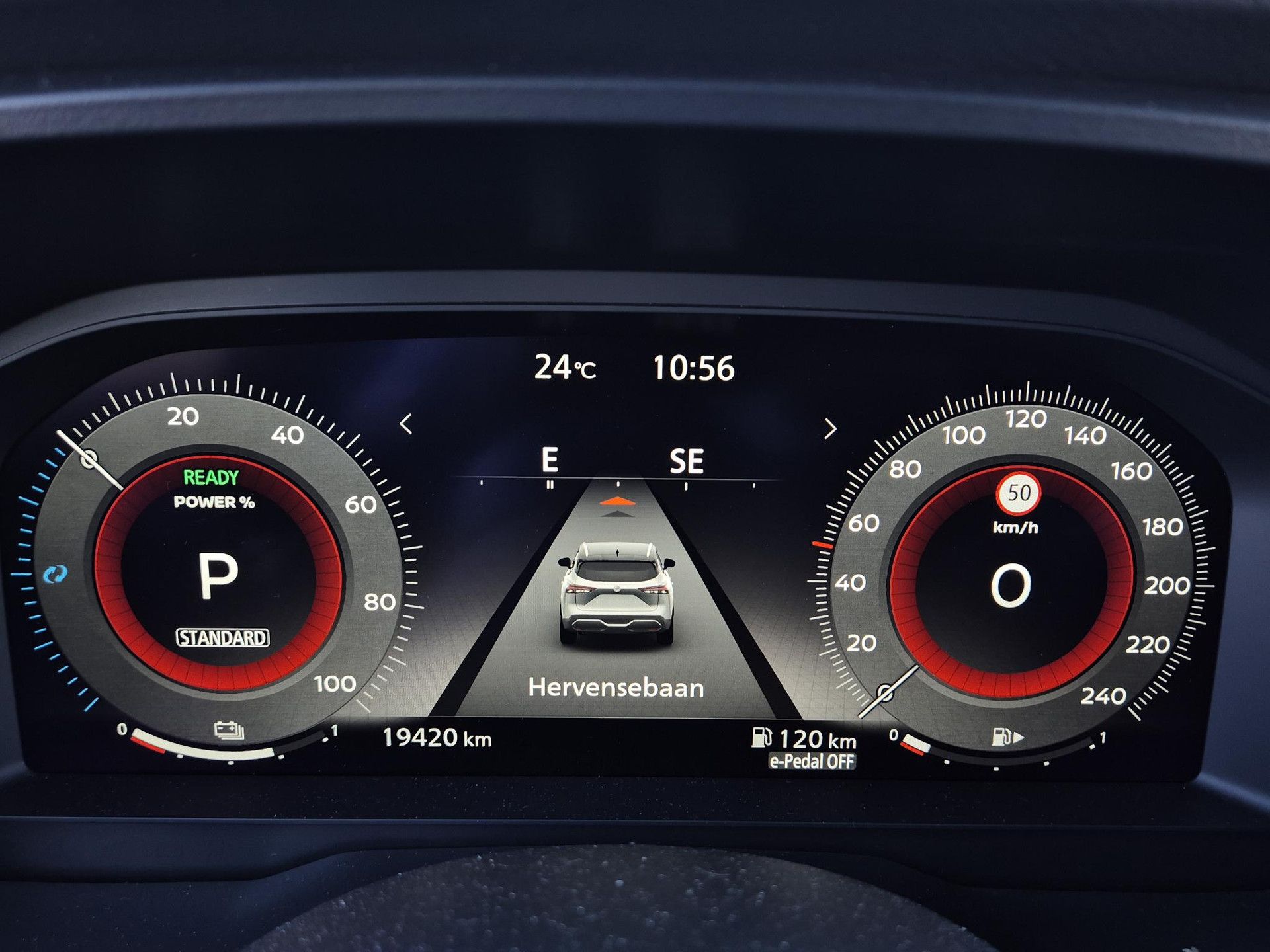 Nissan QASHQAI met kenteken T-112-SJ – dashboard