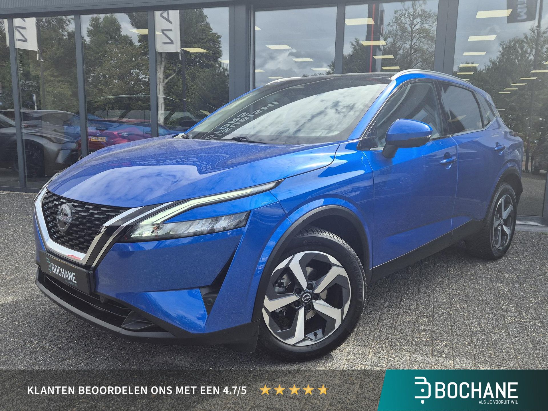 Nissan QASHQAI met kenteken T-183-LF – vooraanzicht