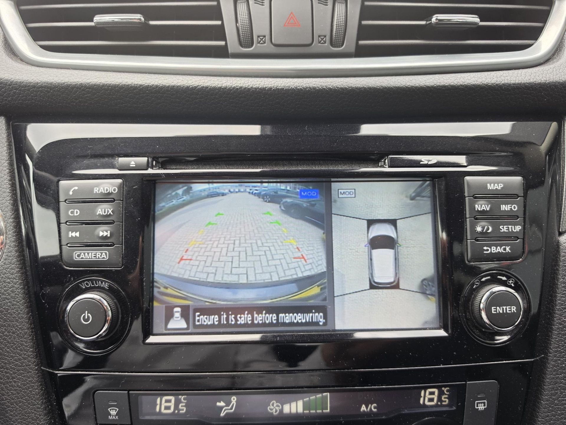 Nissan QASHQAI met kenteken TZ-057-F – achteraanzicht