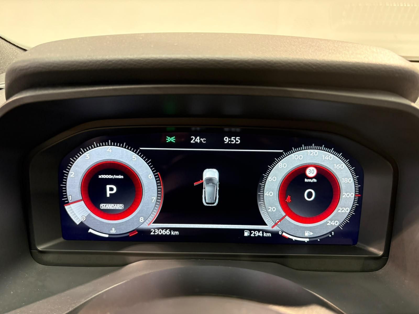 Nissan QASHQAI met kenteken X-191-NT – dashboard